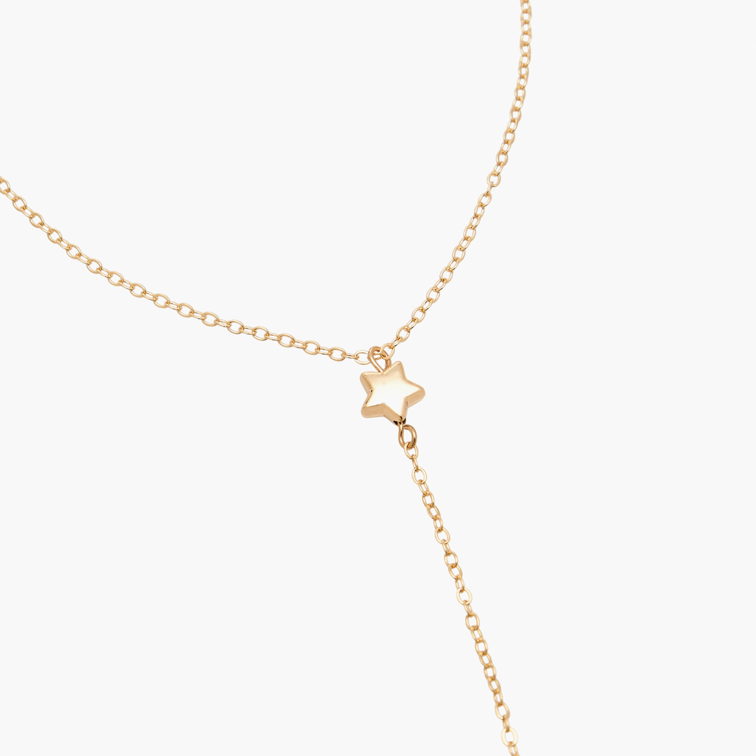 Gold Tone Star Design Anklet-women-watchesandjewellery-jewellery-anklets-image-3