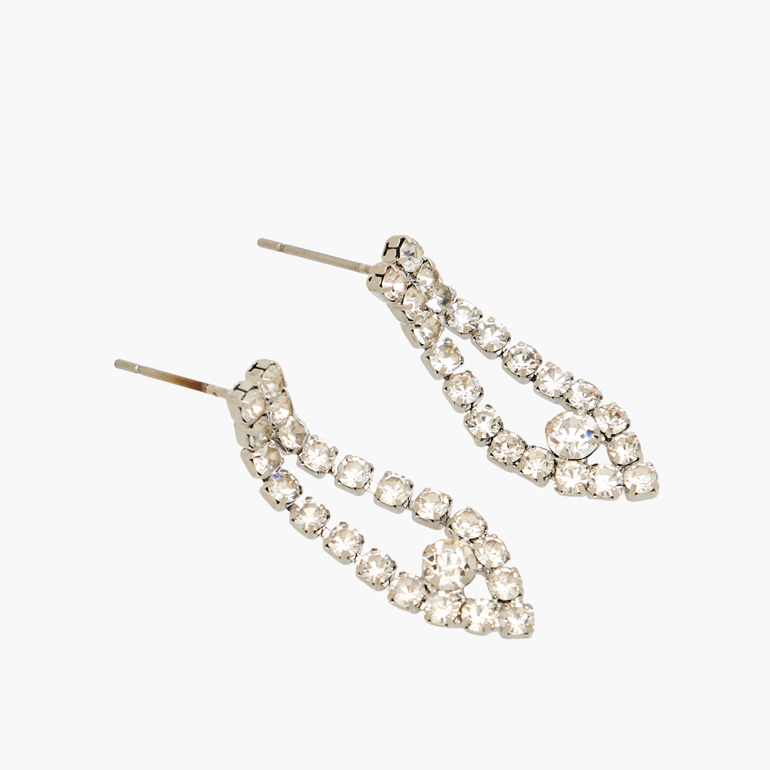 Set of 2 - Stone Embellished Necklace and Earrings-girls-accessories-jewellery-image-5