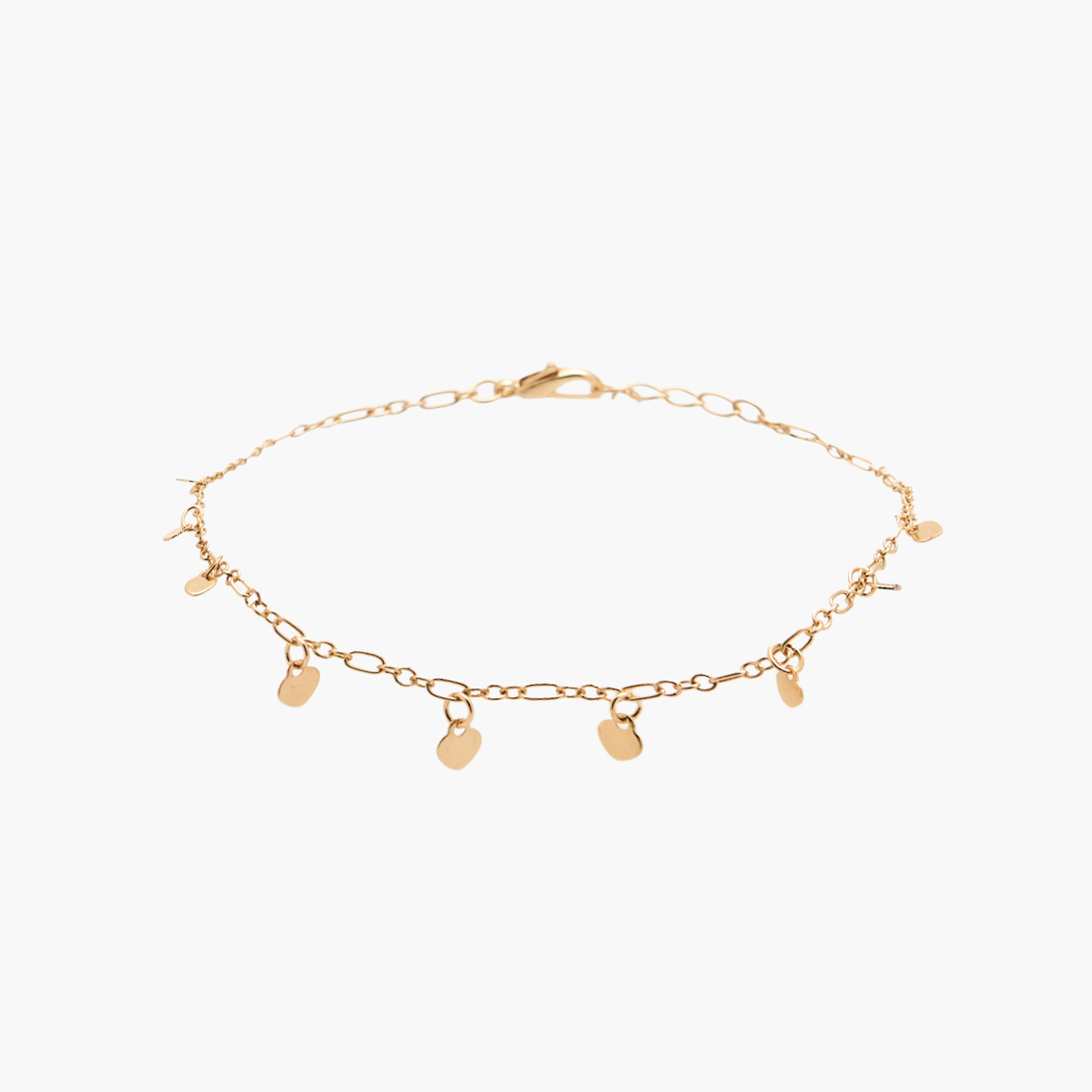 Pack of 4 Gold Tone Embellished Anklet-women-watchesandjewellery-jewellery-anklets-image-3