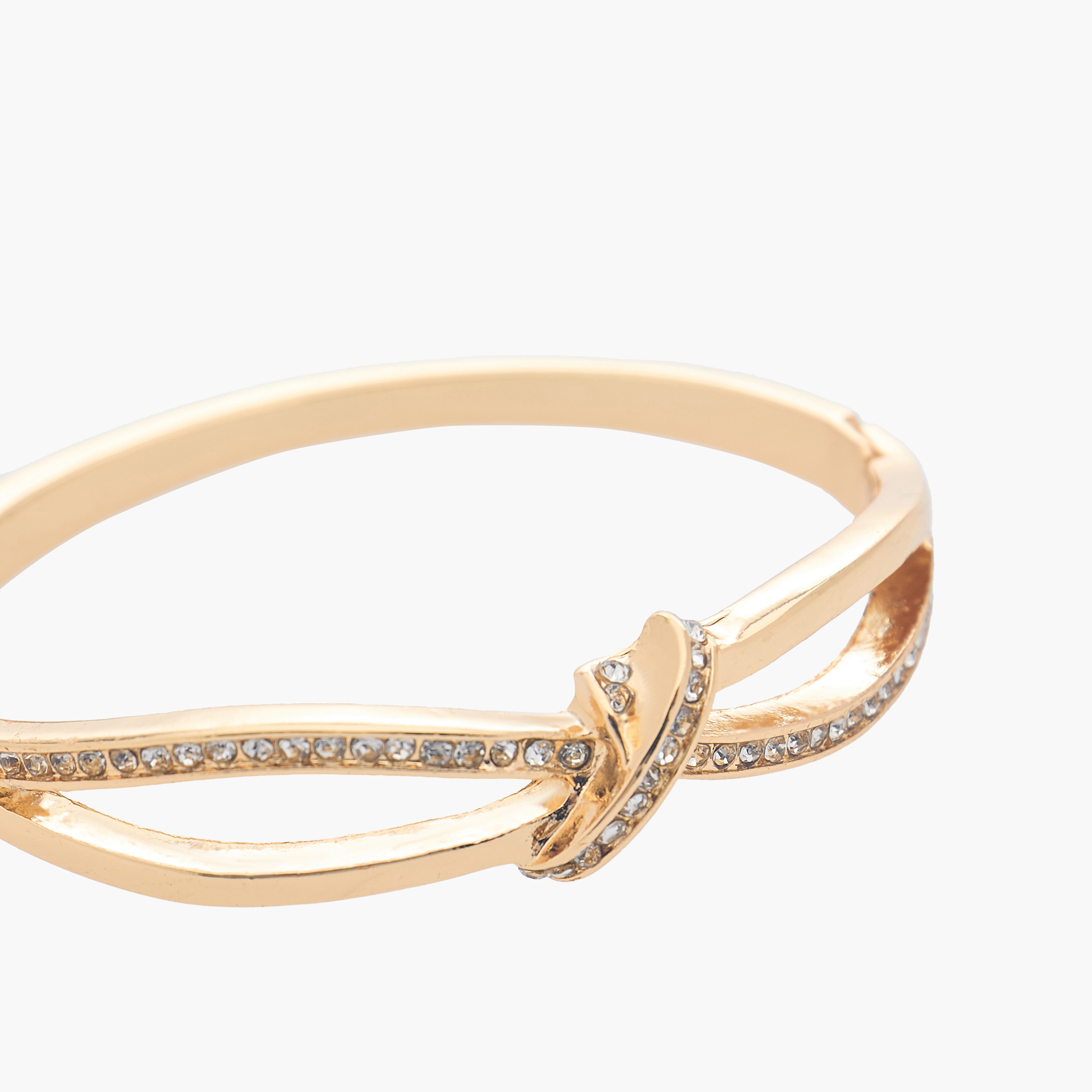 Gold Tone Embellished Bracelet-women-watchesandjewellery-jewellery-banglesandbracelets-image-3