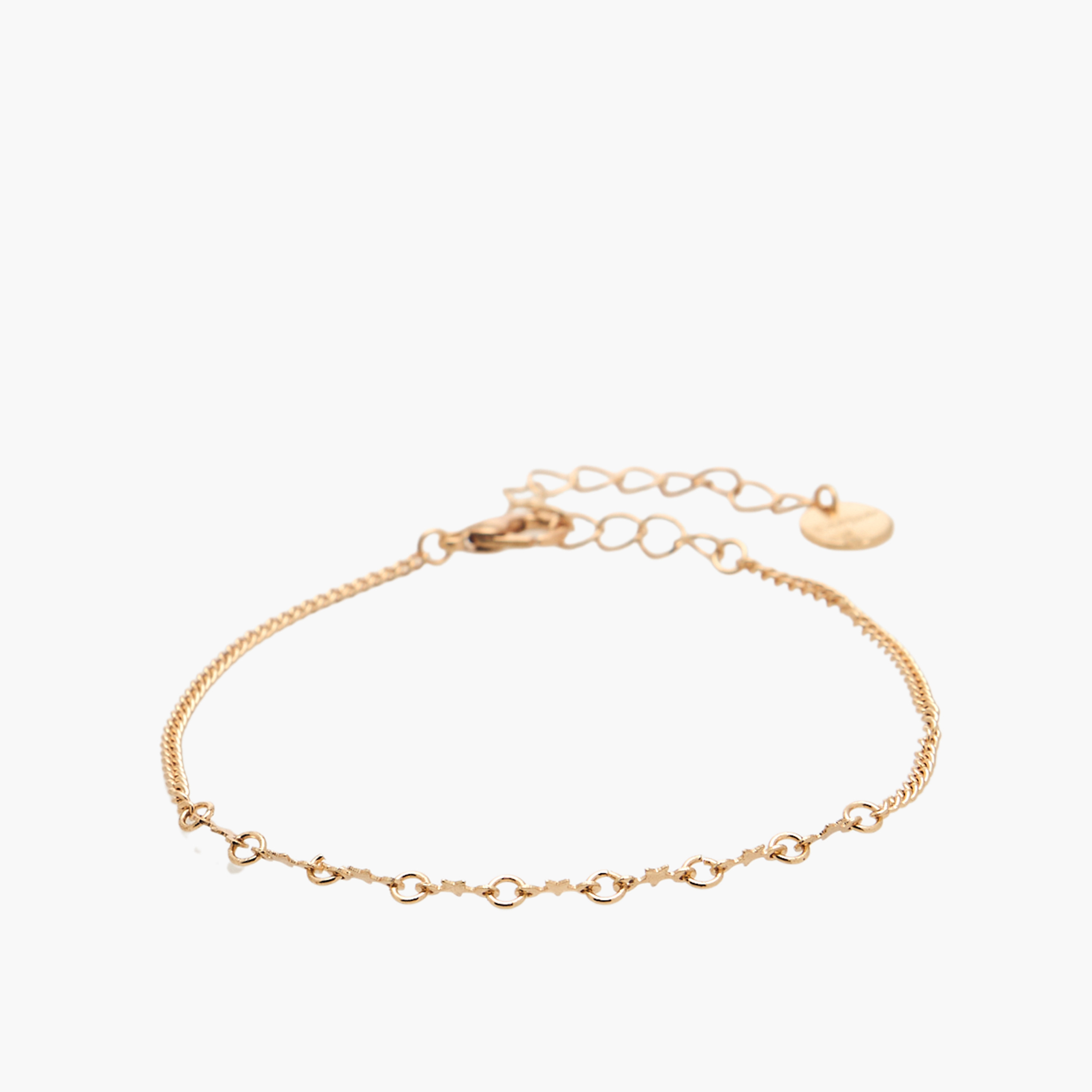 أساور بلون ذهبي مزينة - 4 قطع-women-watchesandjewellery-jewellery-banglesandbracelets-image-11