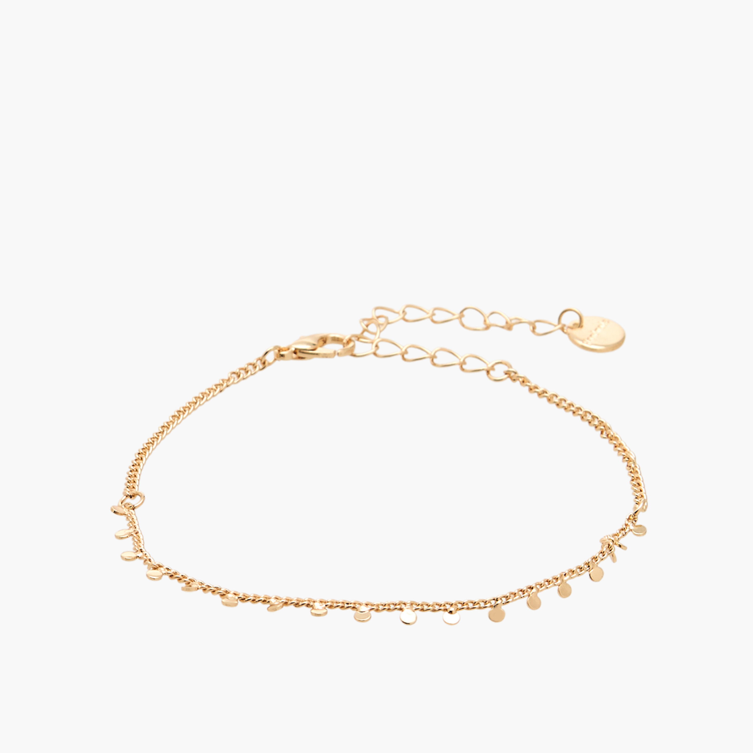أساور بلون ذهبي مزينة - 4 قطع-women-watchesandjewellery-jewellery-banglesandbracelets-image-3