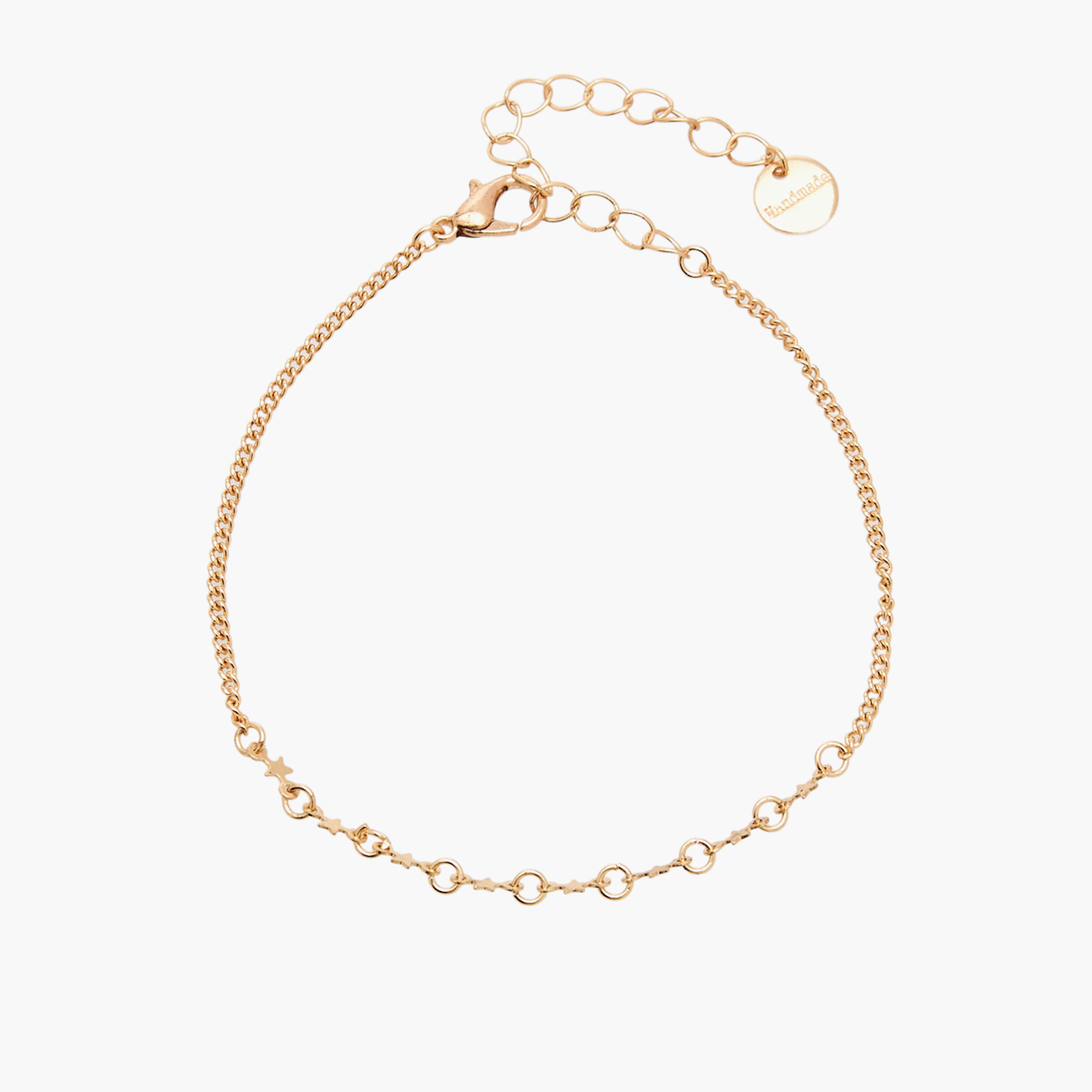 أساور بلون ذهبي مزينة - 4 قطع-women-watchesandjewellery-jewellery-banglesandbracelets-image-7
