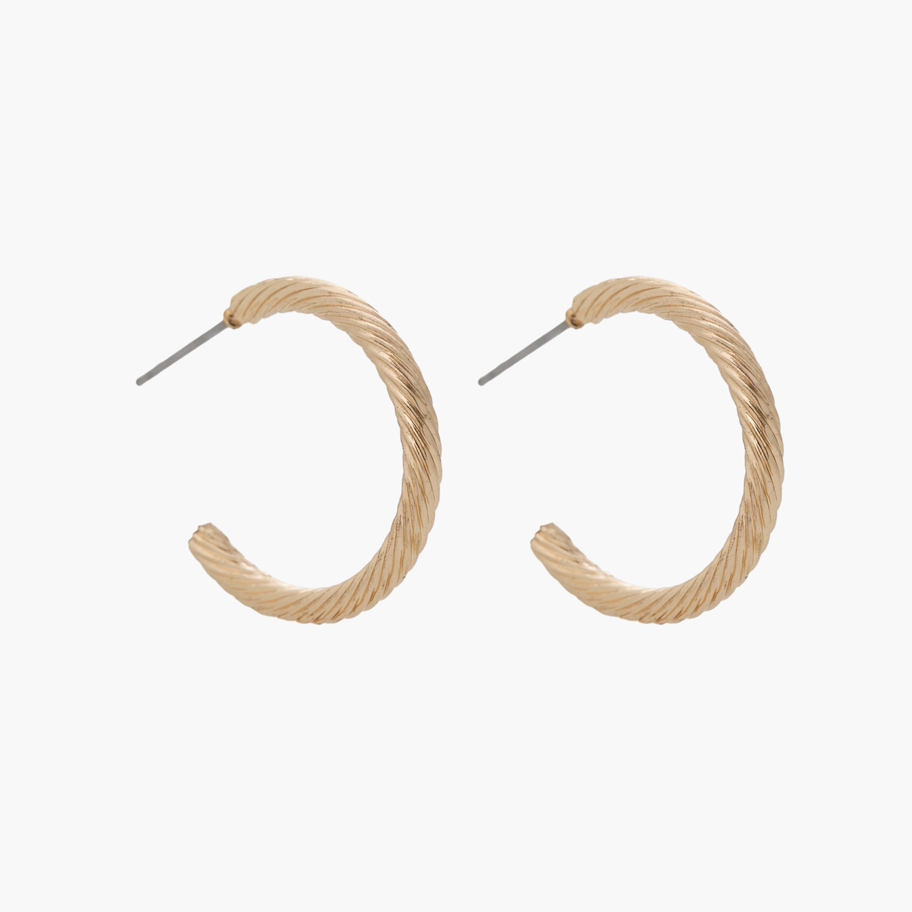 Pack of 3 Assorted Hoop Earrings with Pushback Closure-women-watchesandjewellery-jewellery-earrings-image-3