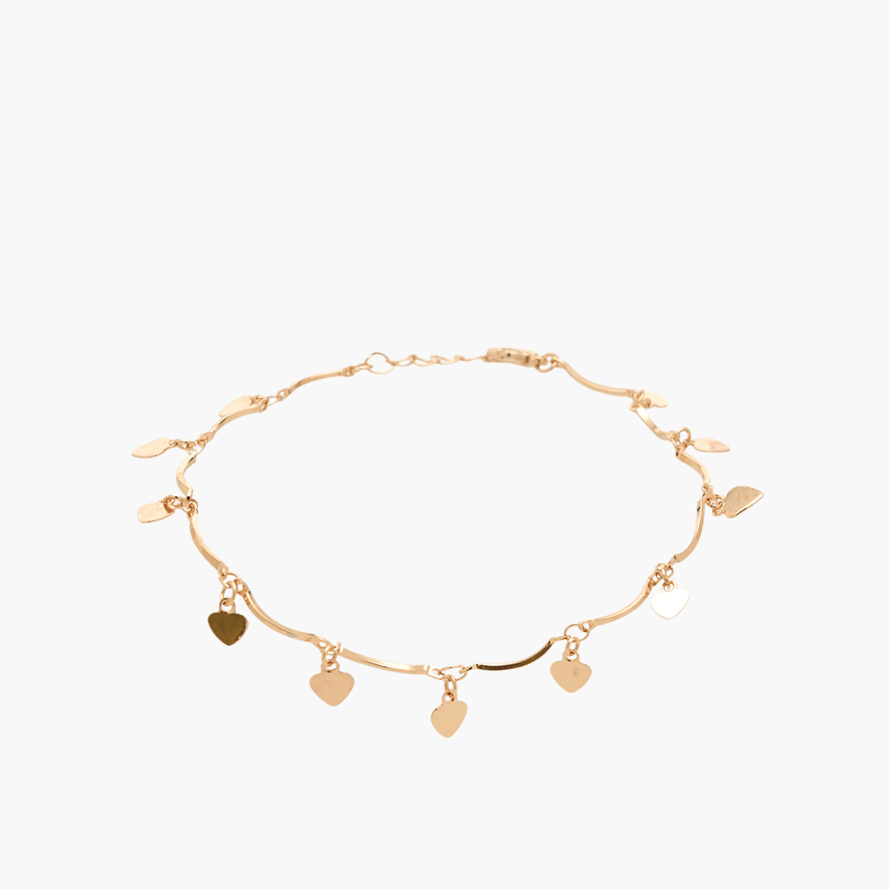 أساور ذهبية اللون - عبوة من 3 قطع متنوعة-women-watchesandjewellery-jewellery-banglesandbracelets-image-3