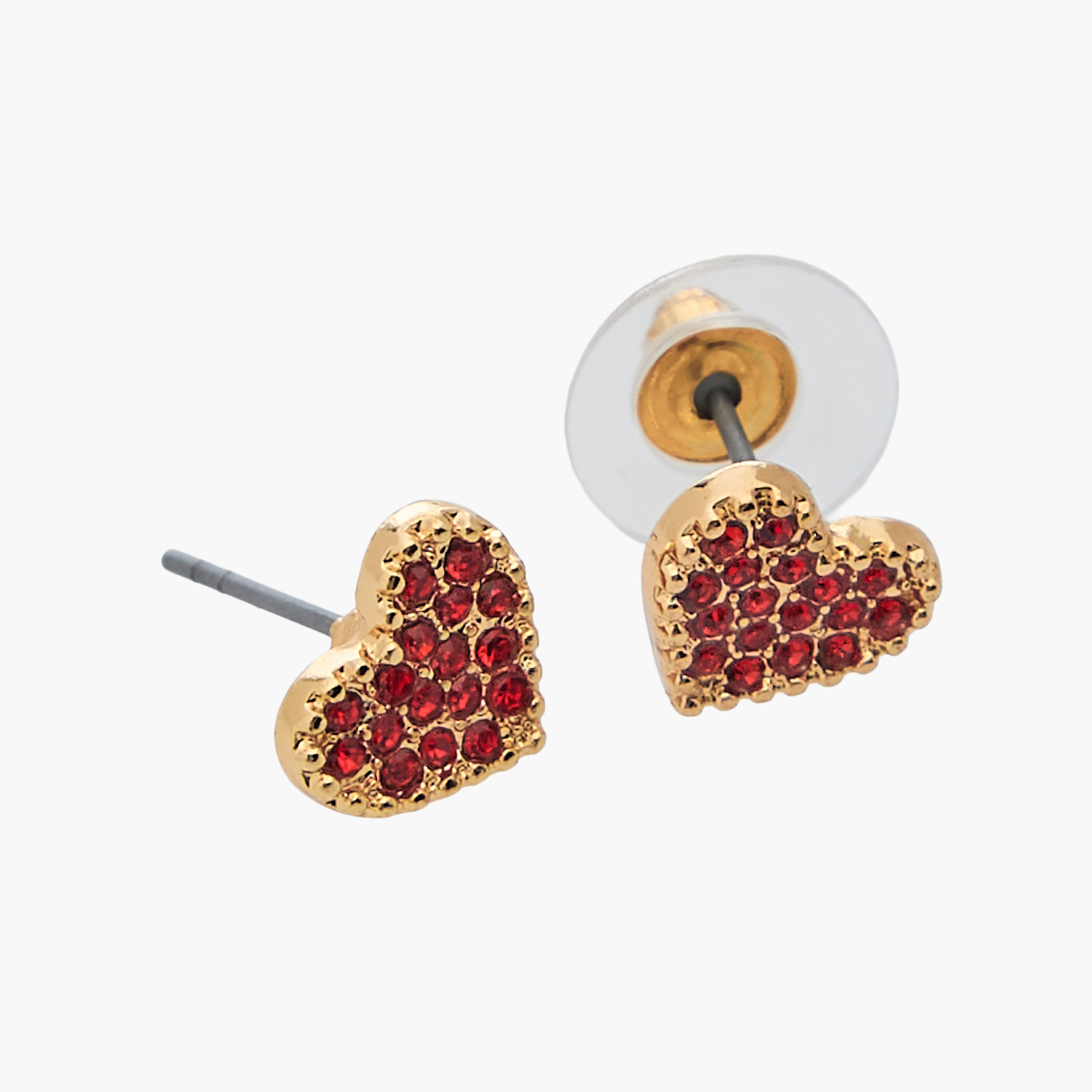 طقم عقد وحلقان مزين بقلب - قطعتين-girls-accessories-jewellery-image-6