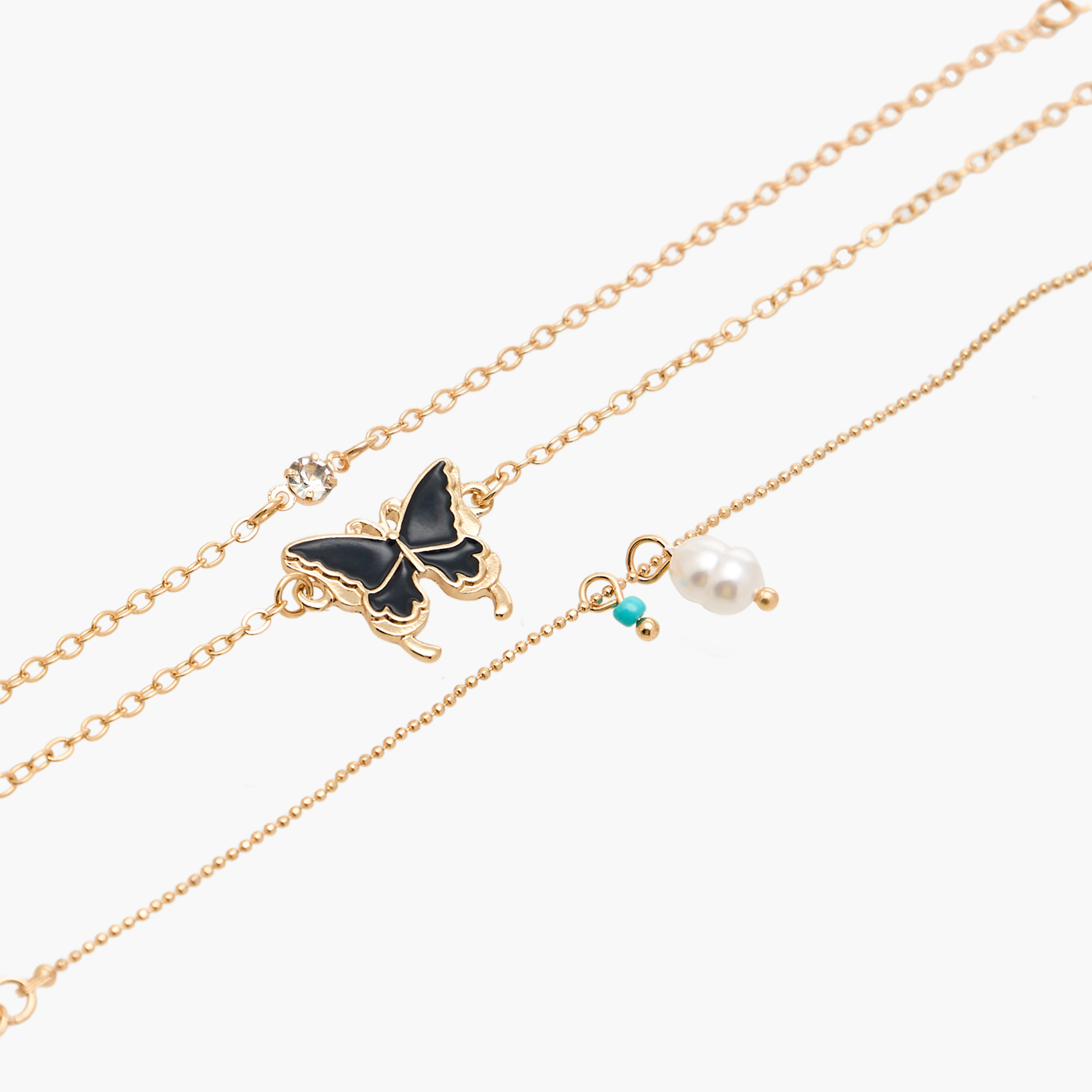 Pack of 3 Gold Tone Embellished Charm Bracelet-women-watchesandjewellery-jewellery-banglesandbracelets-image-8