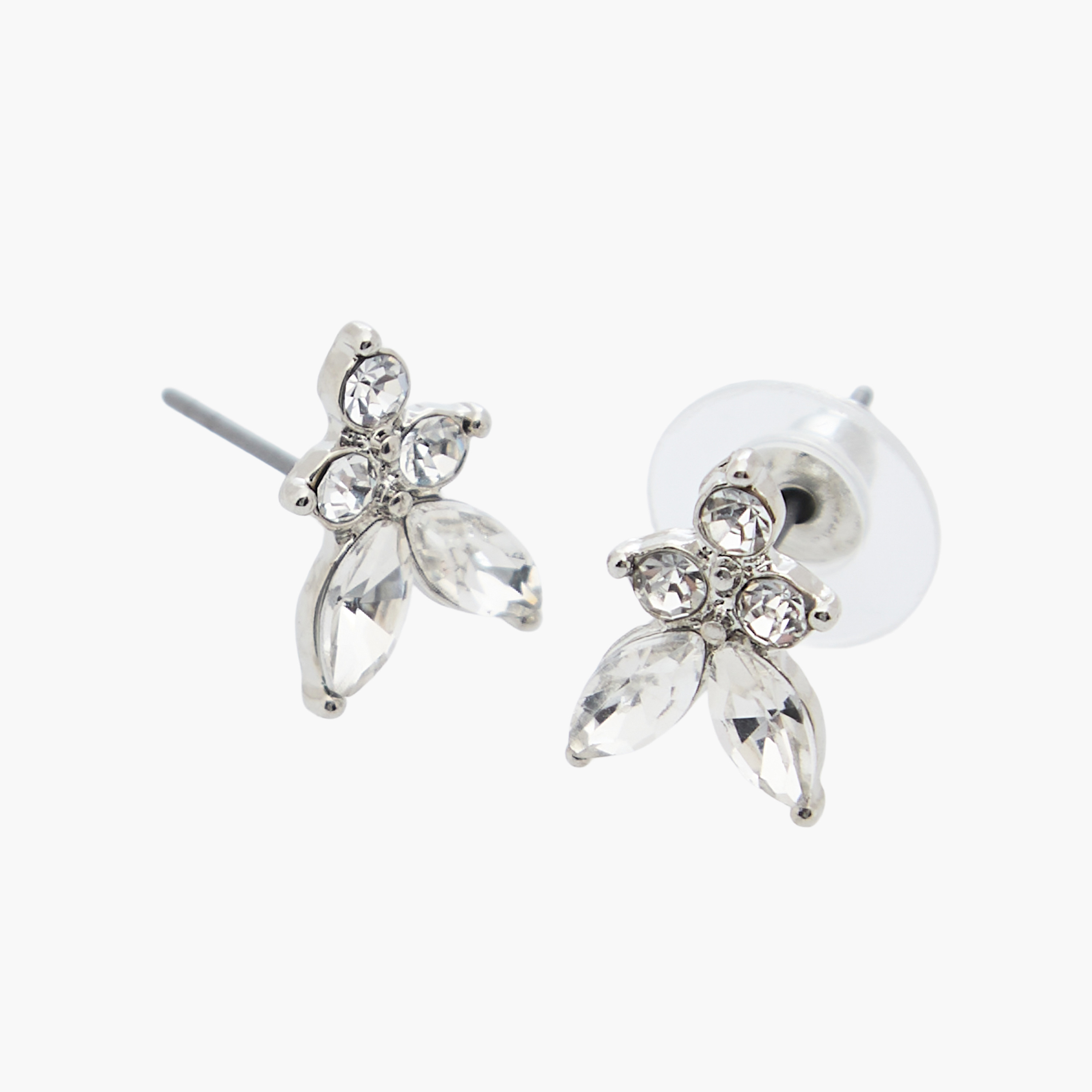 Set of 2 - Floral Embellished Necklace and Earrings-girls-accessories-keyringsandbagcharms-image-6