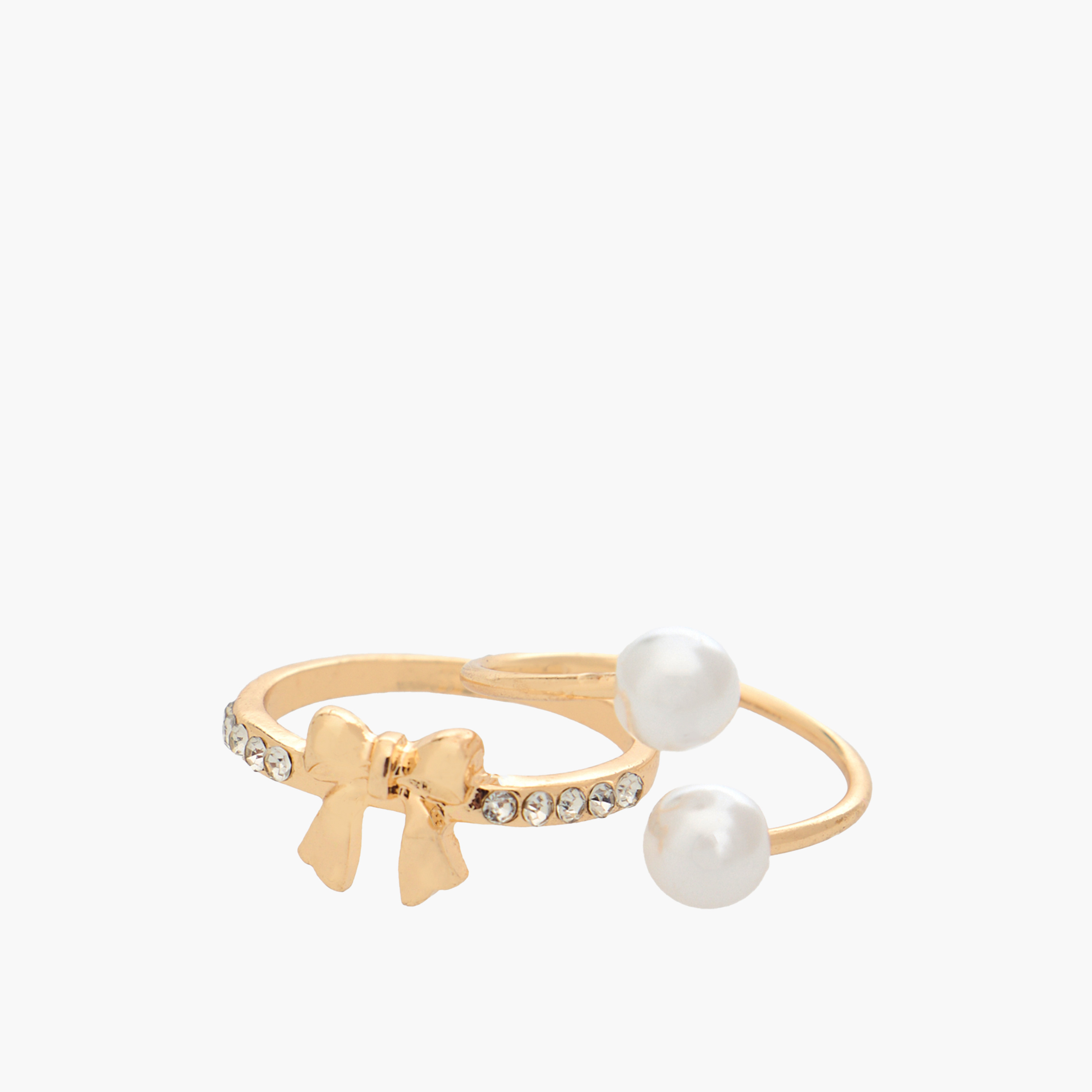خواتم ميتالك - طقم من 9 قطع-women-watchesandjewellery-jewellery-rings-image-3