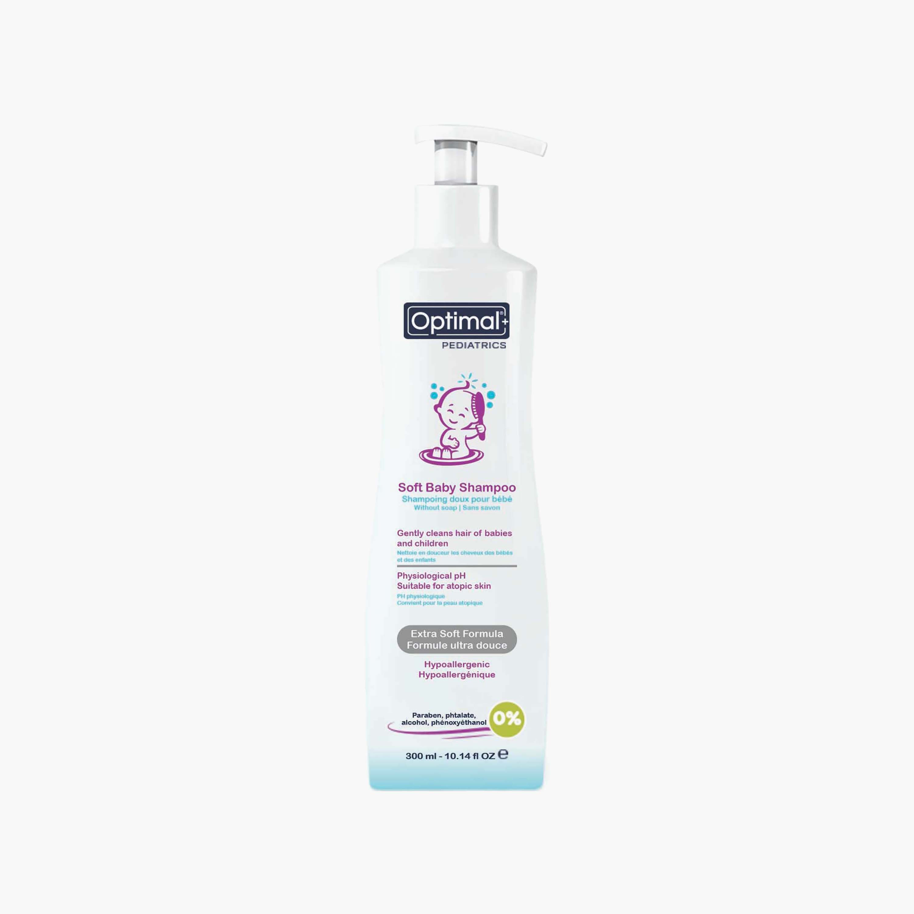شامبو أطفال ناعم أوبتيمال بيدياتريكس | 300 مل-baby-bathandcare-hairbodyskincare-shampooandconditioner-image-1