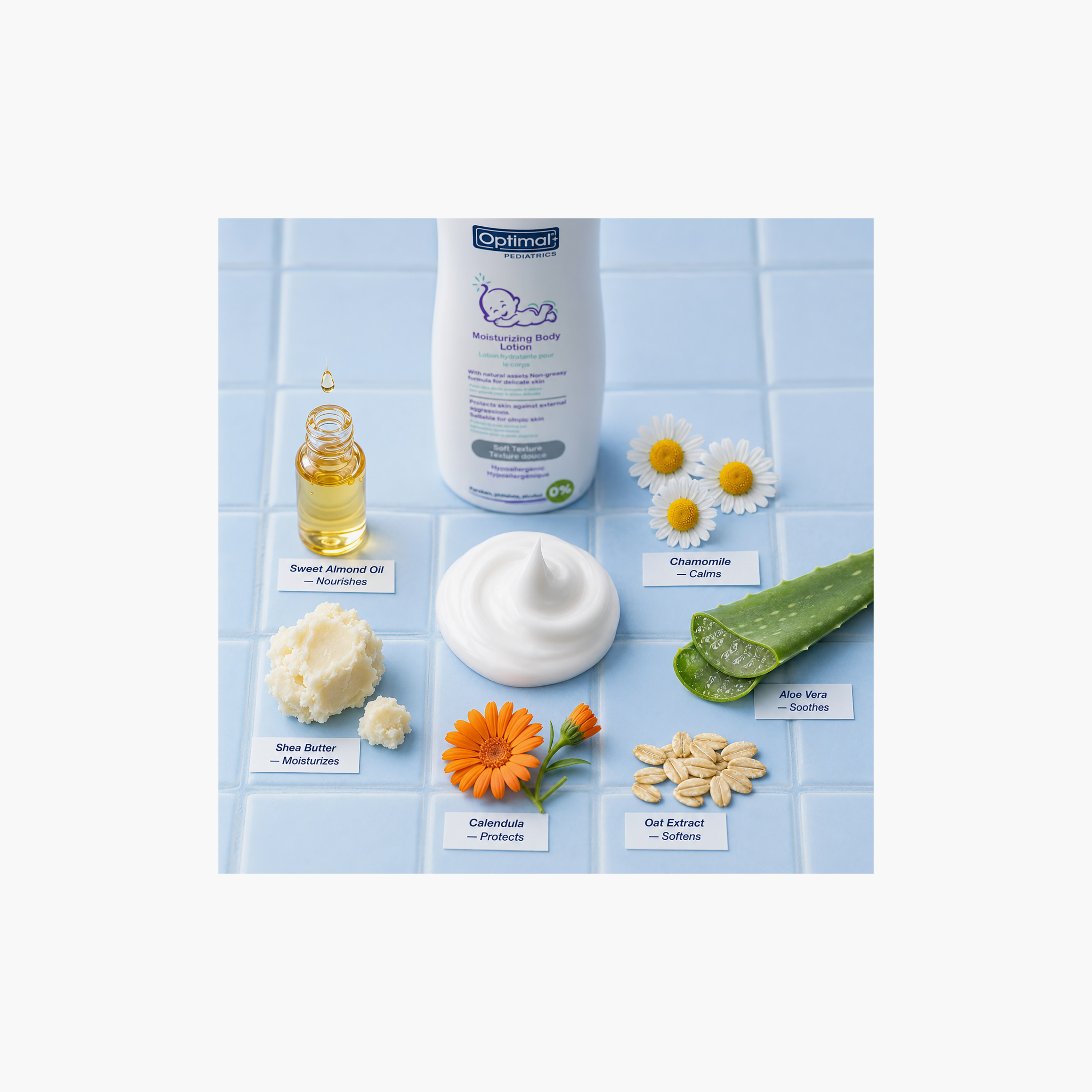 Optimal Pediatrics Moisturizing Baby Body Lotion - 300 ml-baby-bathandcare-hairbodyskincare-lotionsandcreams-image-4