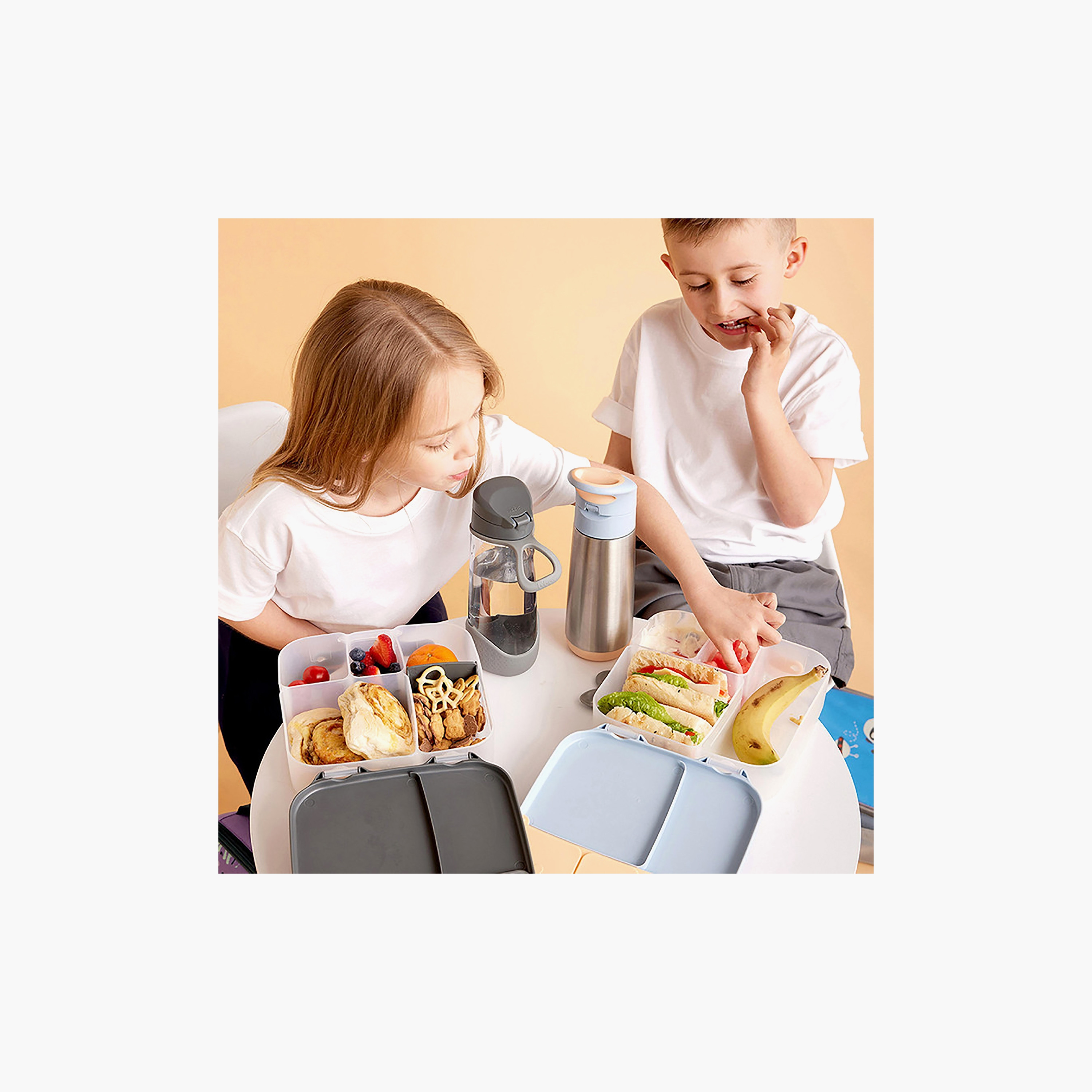 صندوق بينتو جامبو بأربع حجرات من بي.بوكس - 3 أشهر + - 1000 مل-school-lunchessentials-lunchboxes-image-4