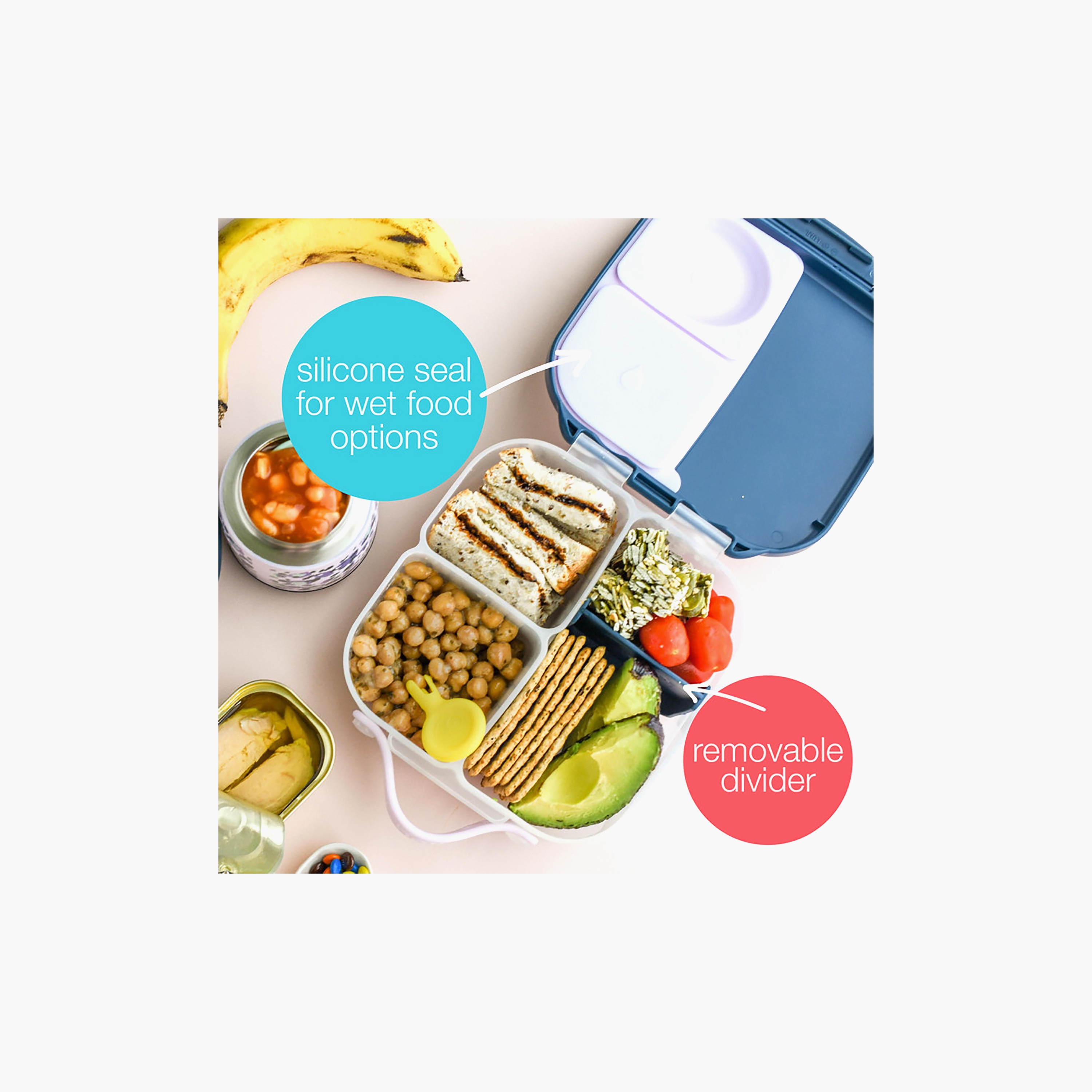 B.box Mini Bento Box with 3 Compartments-school-lunchessentials-lunchboxes-image-4