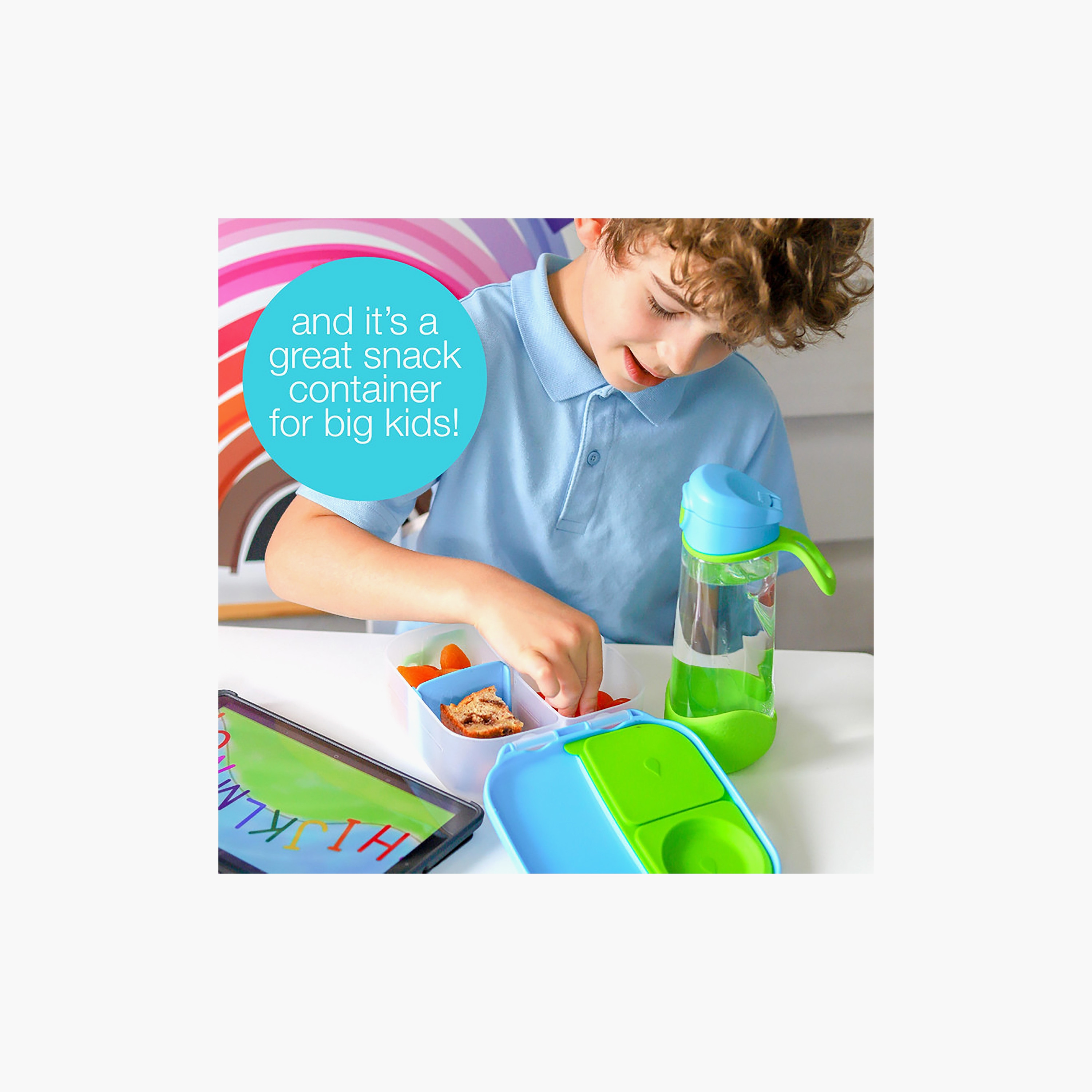 B.box Mini Bento Box with 3 Compartments-school-lunchessentials-lunchboxes-image-5