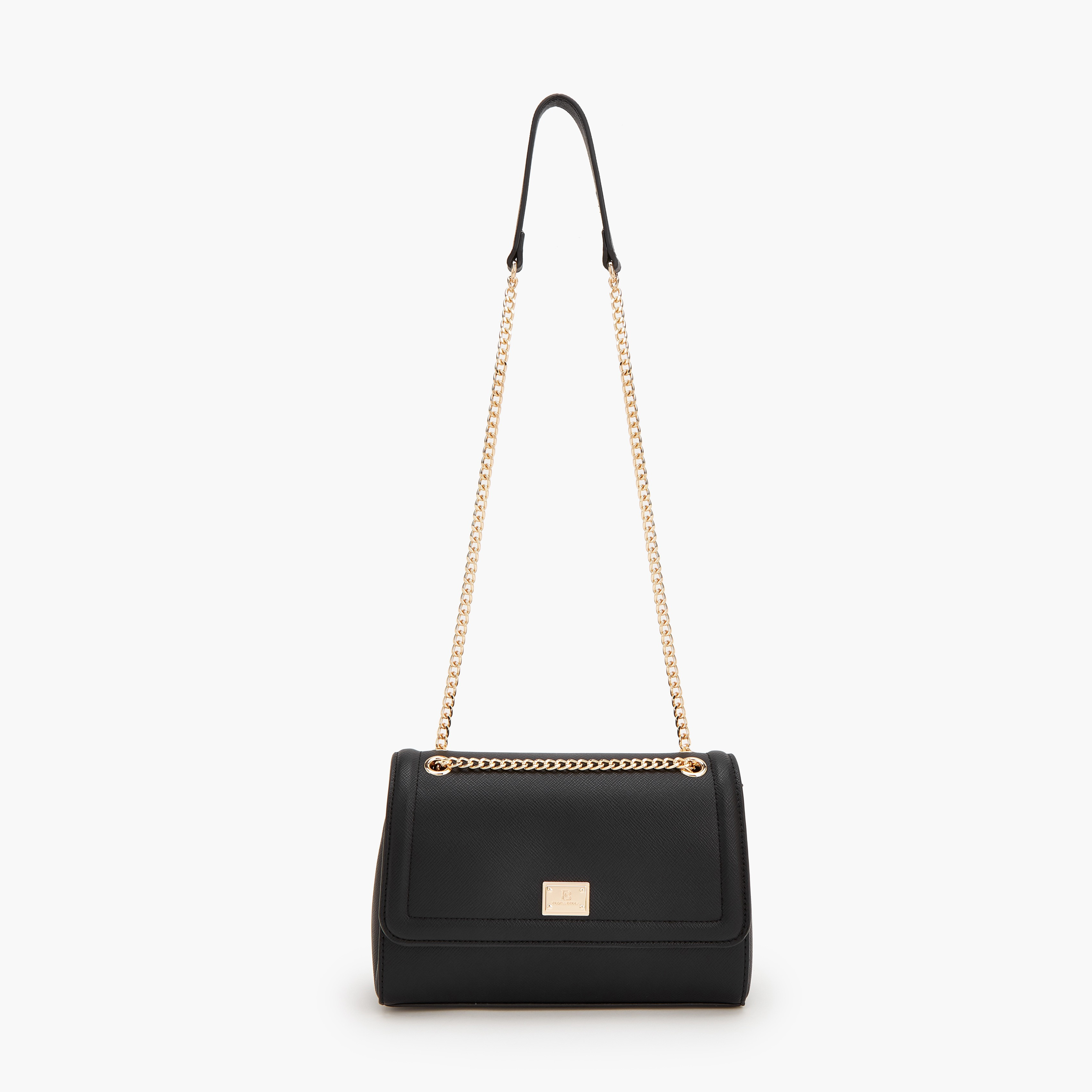 شنطة سلينغباك بملمس بارز وحزام سلسلة من فلورا بيلا-women-bagsandwallets-handbags-image-2