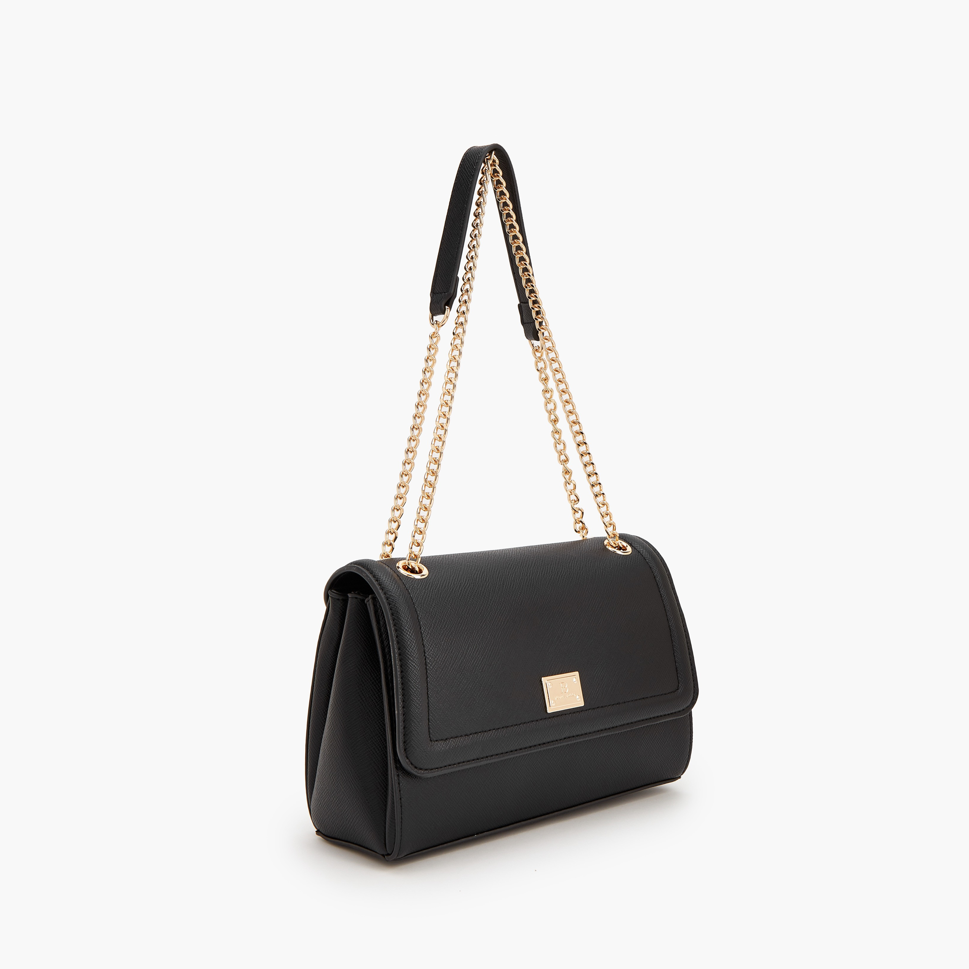 شنطة سلينغباك بملمس بارز وحزام سلسلة من فلورا بيلا-women-bagsandwallets-handbags-image-3