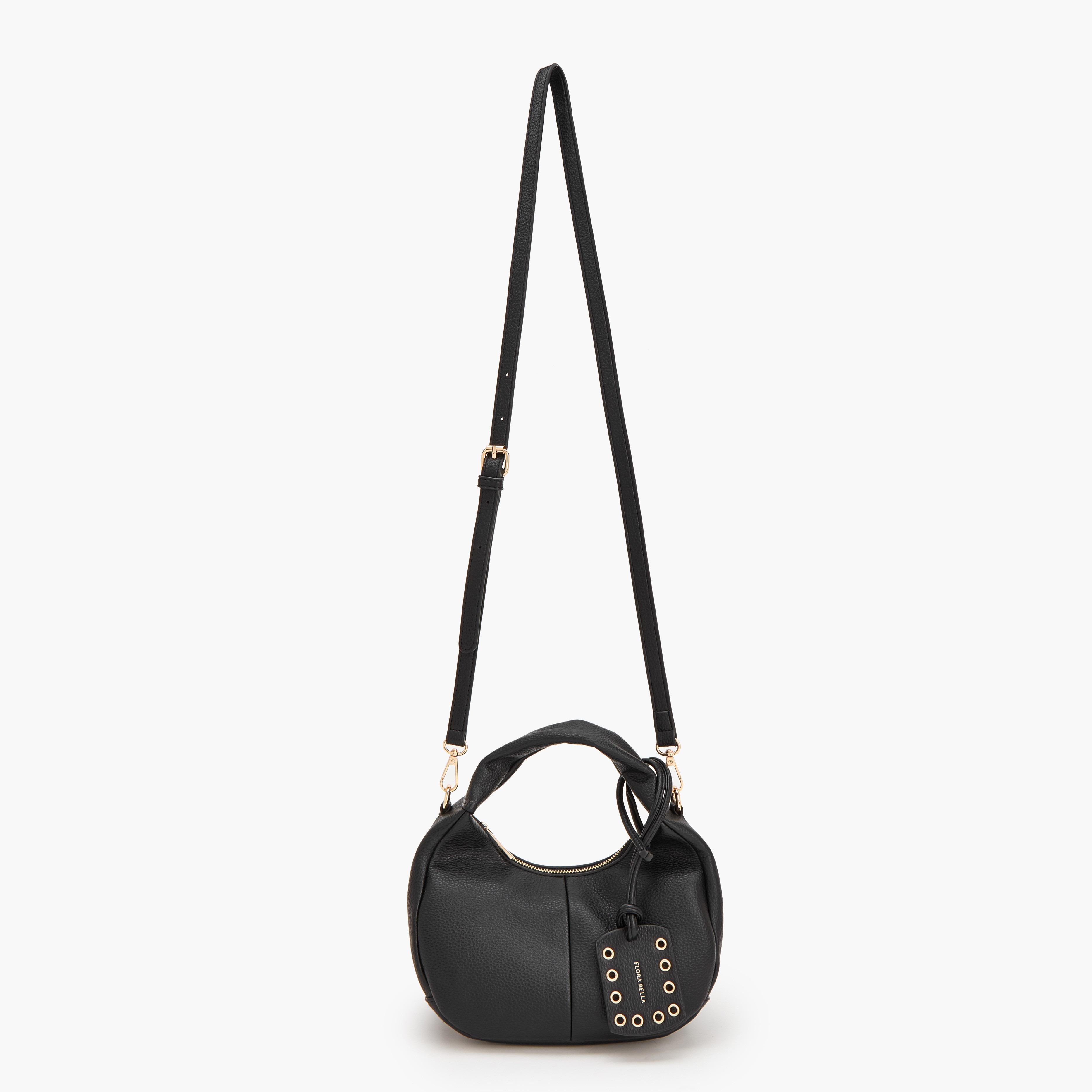شنطة هوبو بملمس بارز وحزام قابل للفصل من فلورا بيلا-women-bagsandwallets-handbags-image-2
