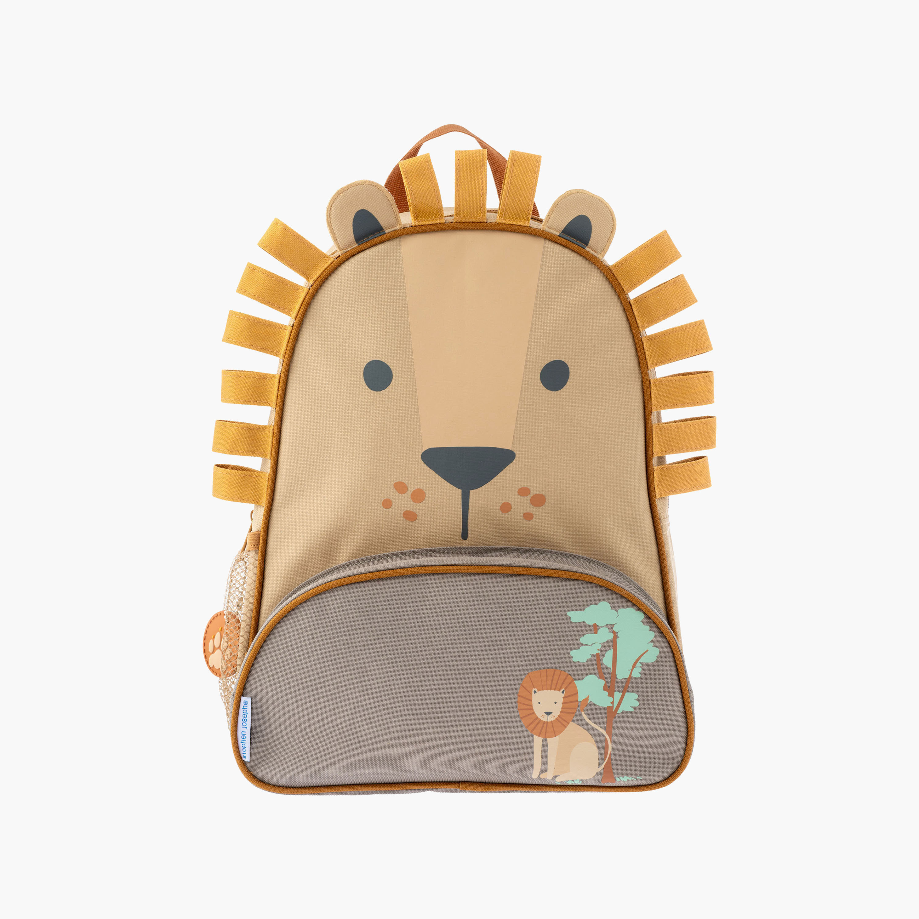 Stephen Joseph Lion Sidekick Backpack for Boys 3-6 Yrs with Adjustable Straps - 14 Inch-school-bagsandbackpacks-backpacks-image-1