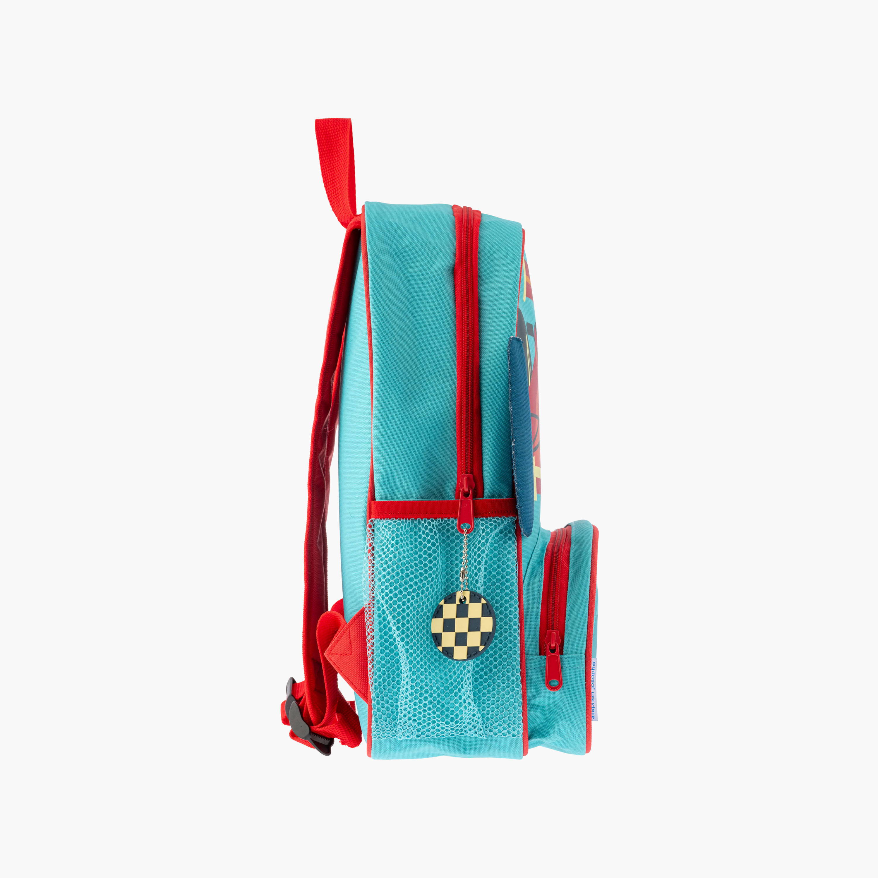 Stephen Joseph Race Car Sidekick Backpack for Boys 3-6 Yrs with Adjustable Straps - 14 Inch-school-bagsandbackpacks-backpacks-image-3