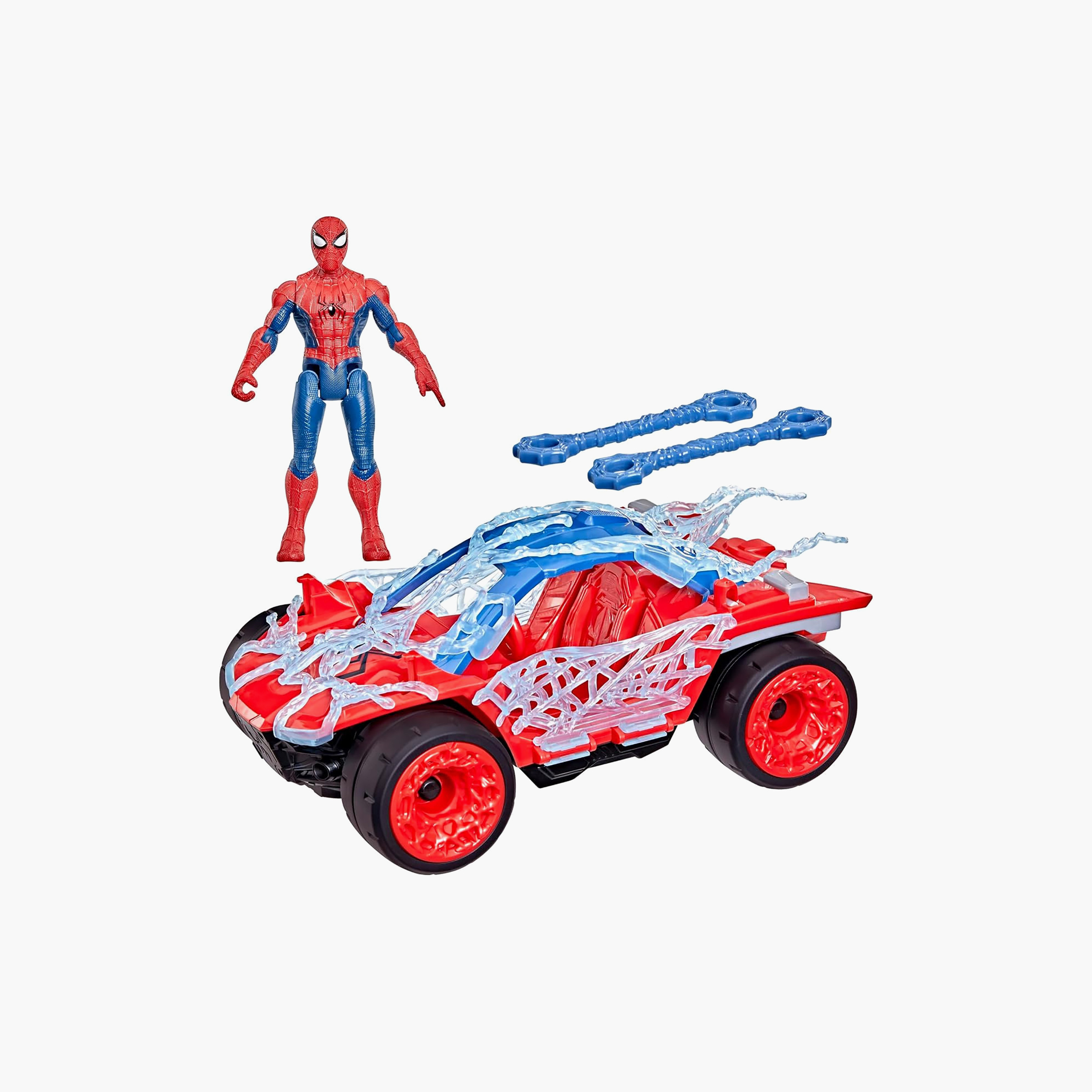 مجموعة لعب عربة ستريتش آند بلاست من سبايدرمان-toys-playfigures-actionplaysets-image-1