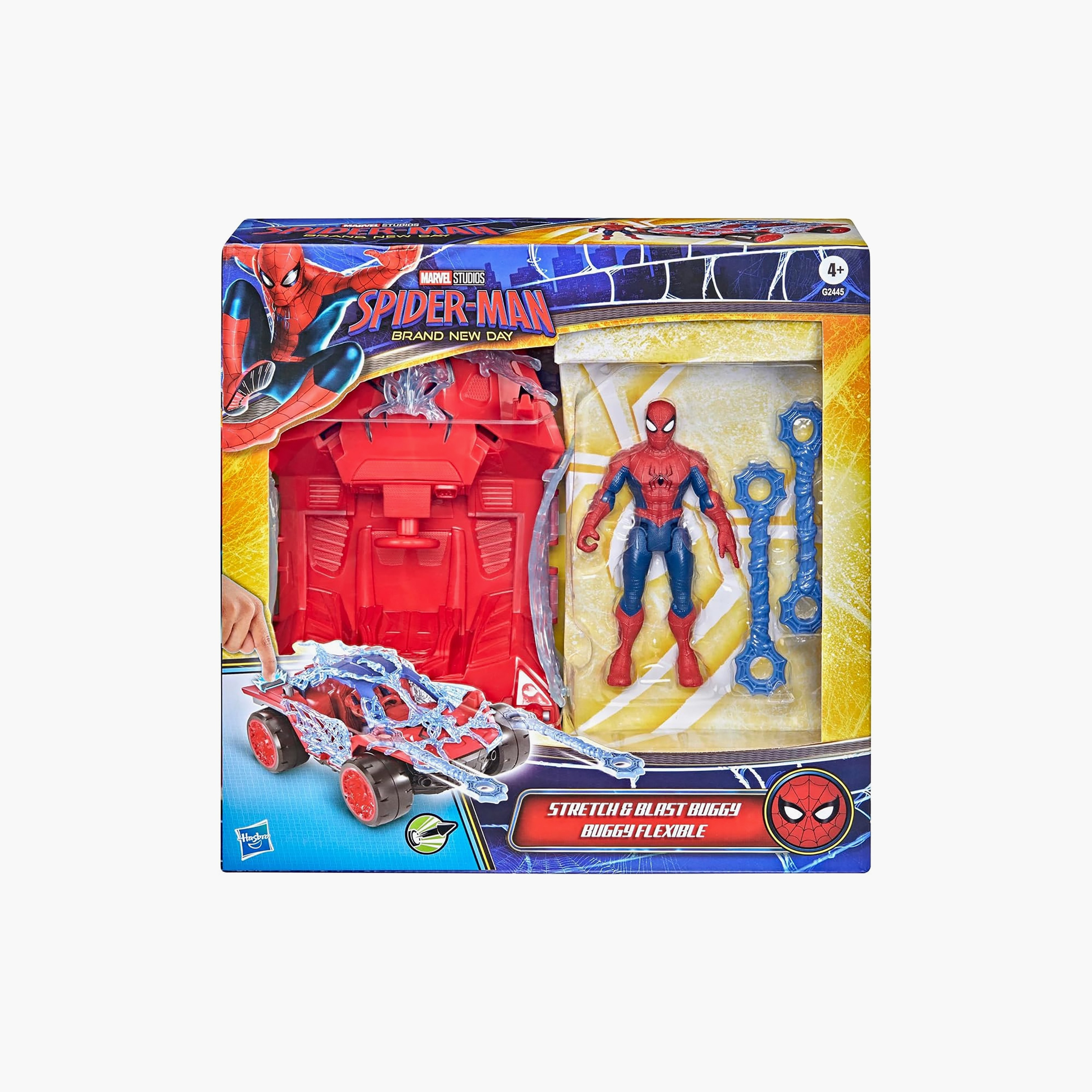مجموعة لعب عربة ستريتش آند بلاست من سبايدرمان-toys-playfigures-actionplaysets-image-2