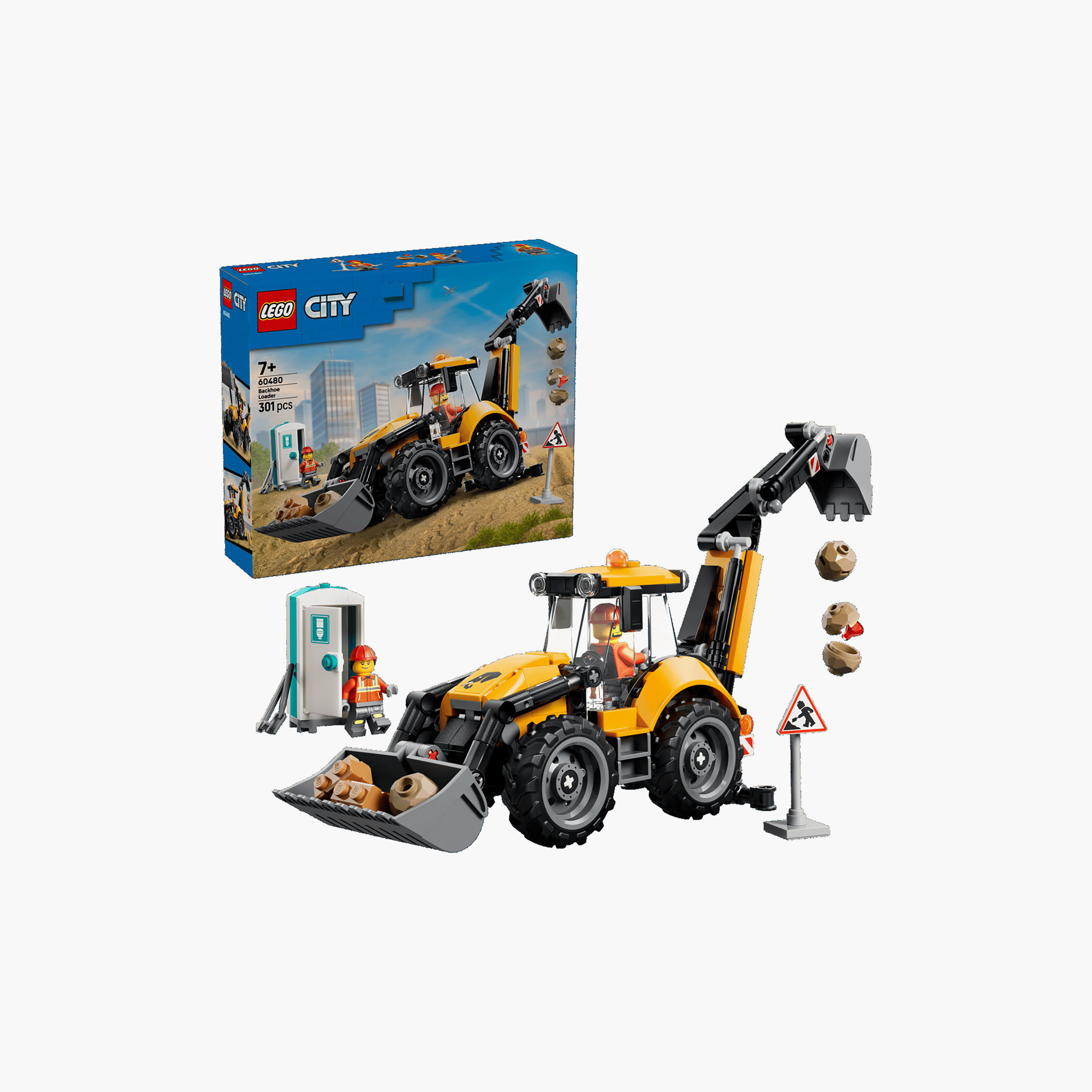 مجموعة بناء سيتي المركبات الرائعة 60480 من ليجو ® - (301 قطعة، 7 سنوات فأكثر)-toys-buildingblocks-blocks-image-1