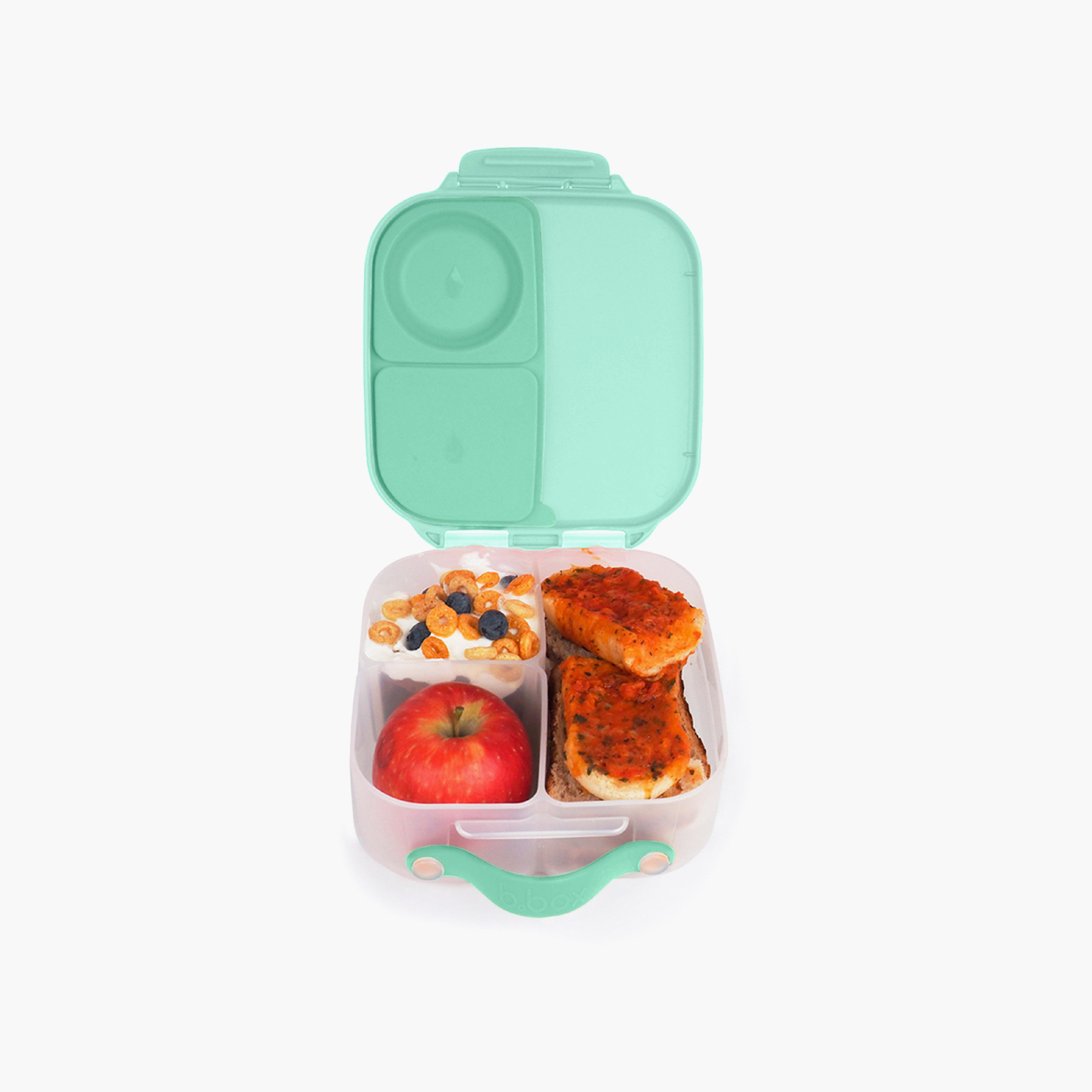 B.box Plain Mini Lunch Box for Boys with Removable Divider - 1 L-school-lunchessentials-lunchboxes-image-2
