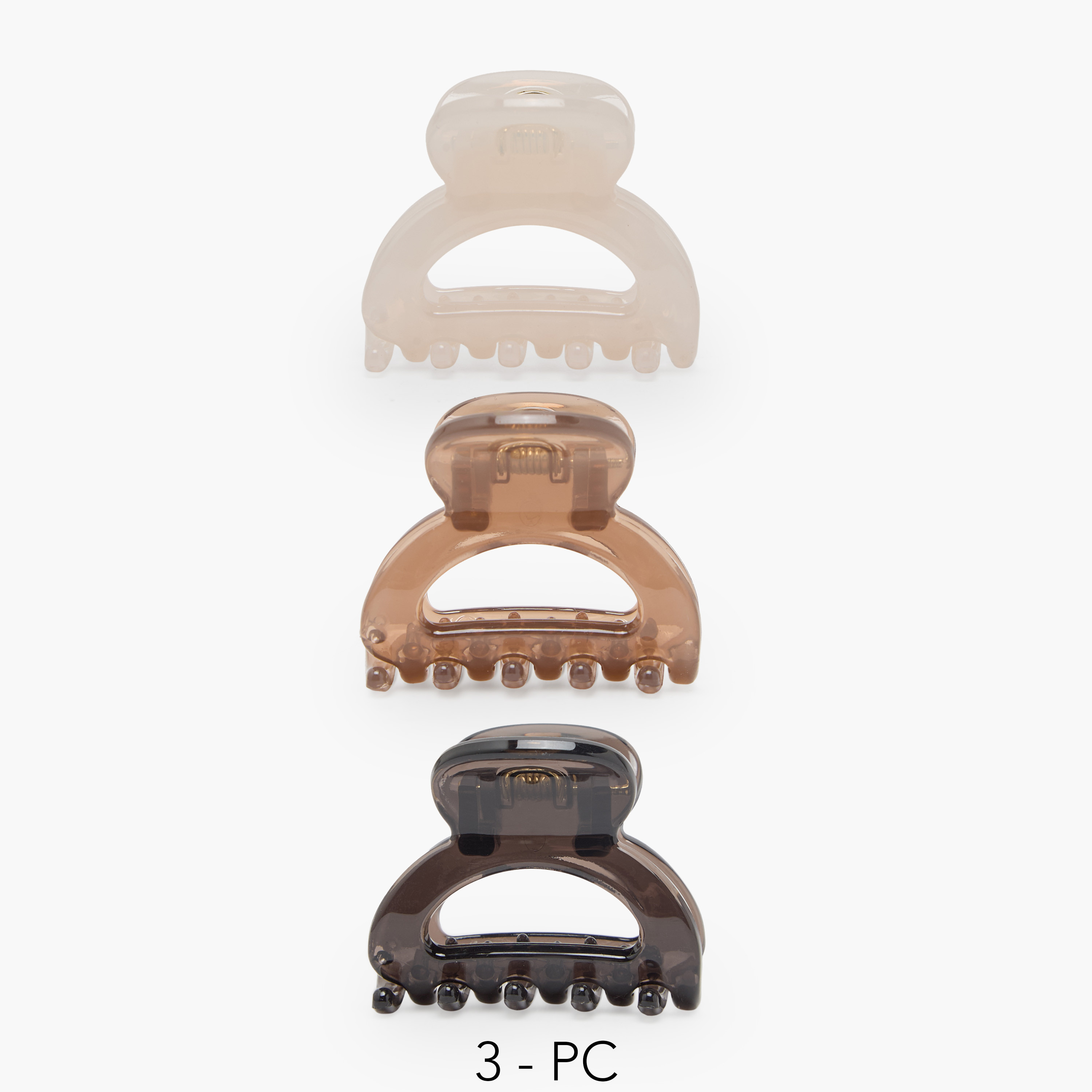 طقم مشابك شعر لامعة من 3 قطع-women-hairaccessories-clamps-image-1