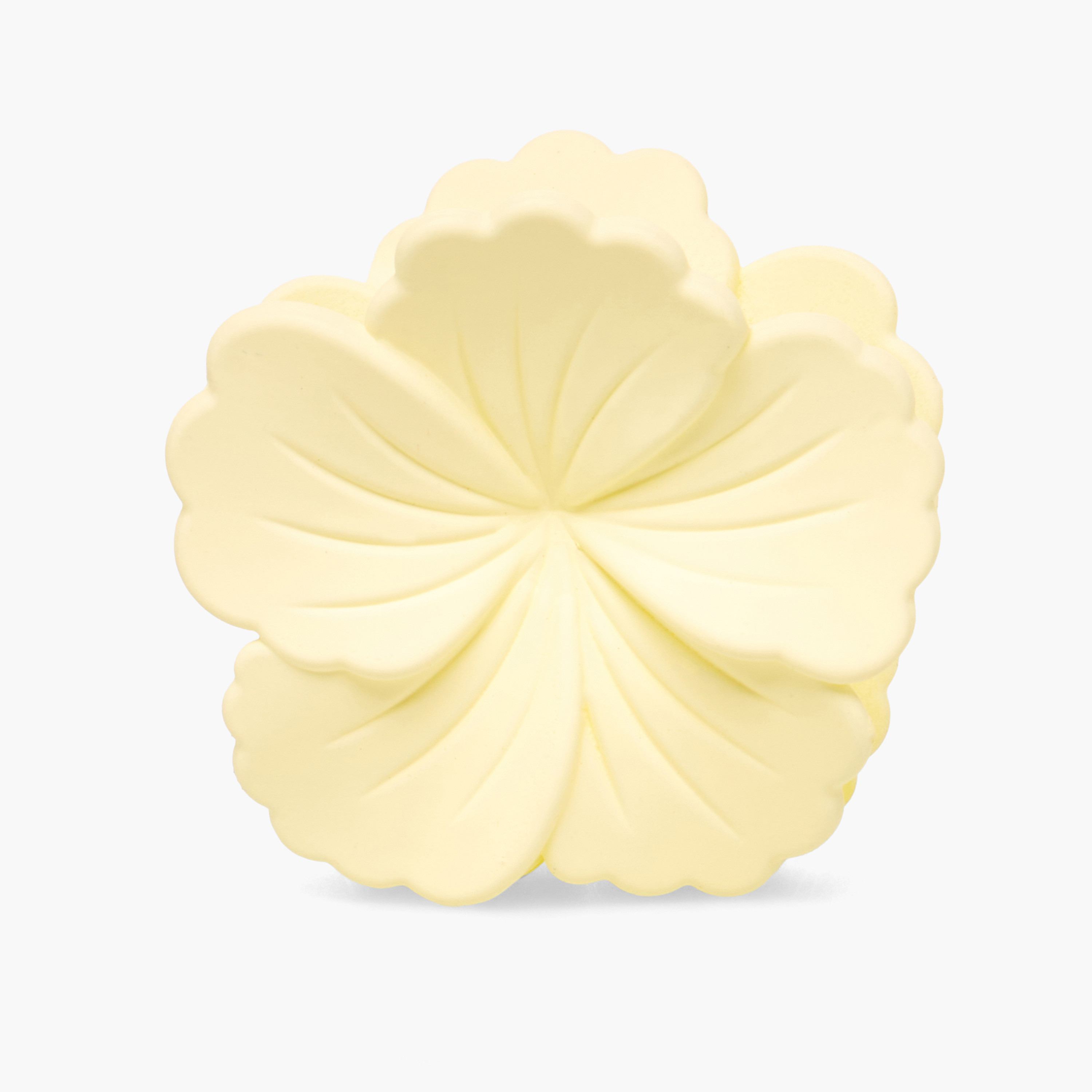 مشابك شعر بتصميم زهري وتشطيب مطفي - 3 قطع-women-hairaccessories-clamps-image-1