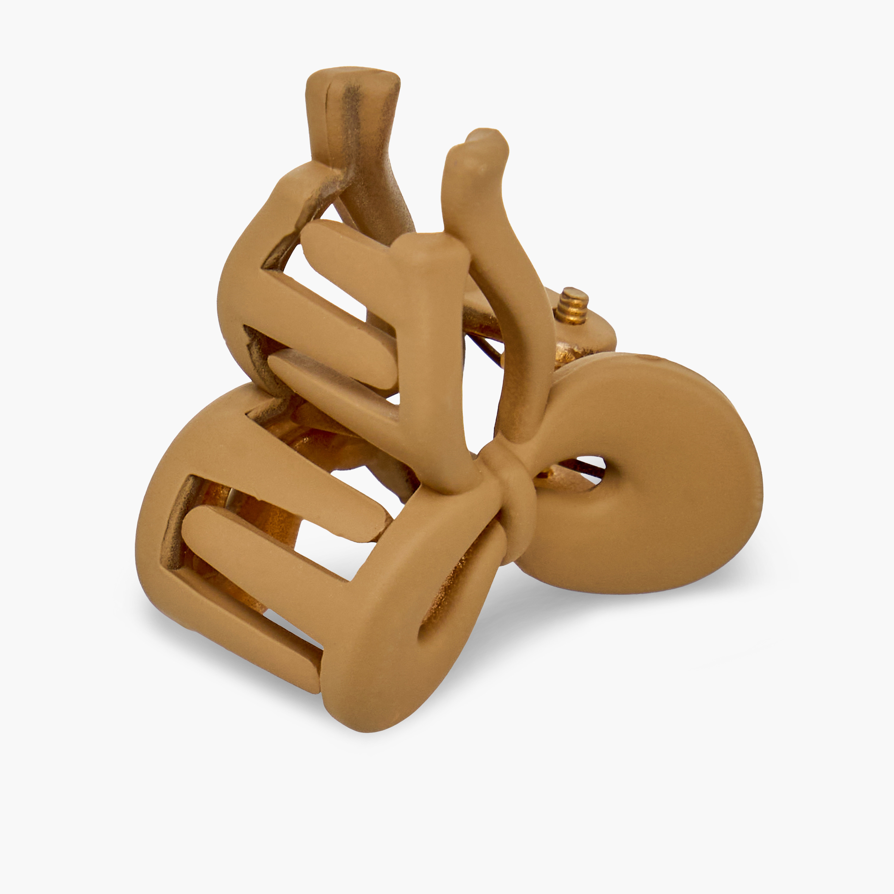 Pack of 6 Bow Hair Clamps with Matte Finish-women-hairaccessories-clamps-image-6