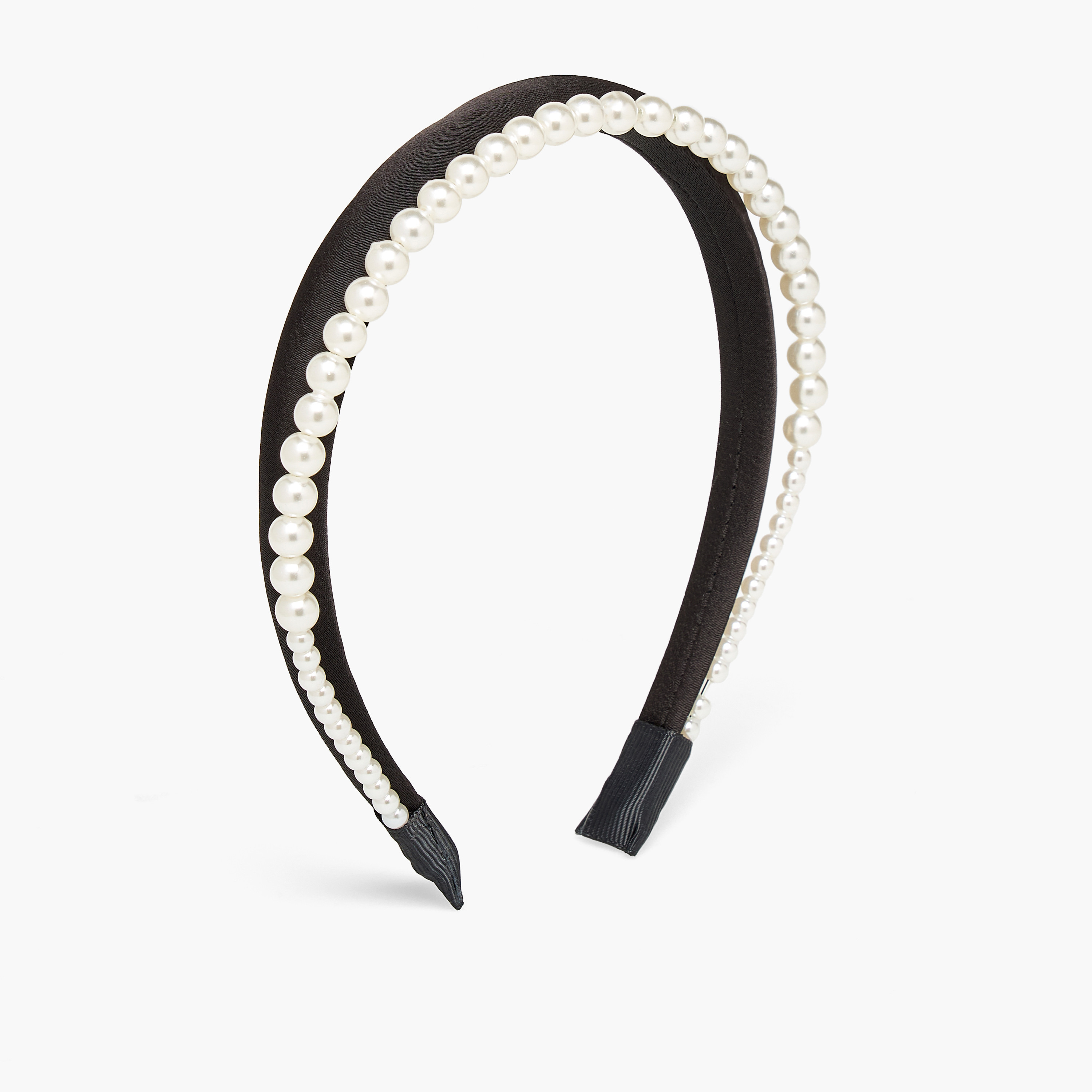 شريطة شعر مزدوجة بتزيينات لؤلؤ-beautyandpersonalcare-hair-stylingtools-hairbrushesandcombs-image-1