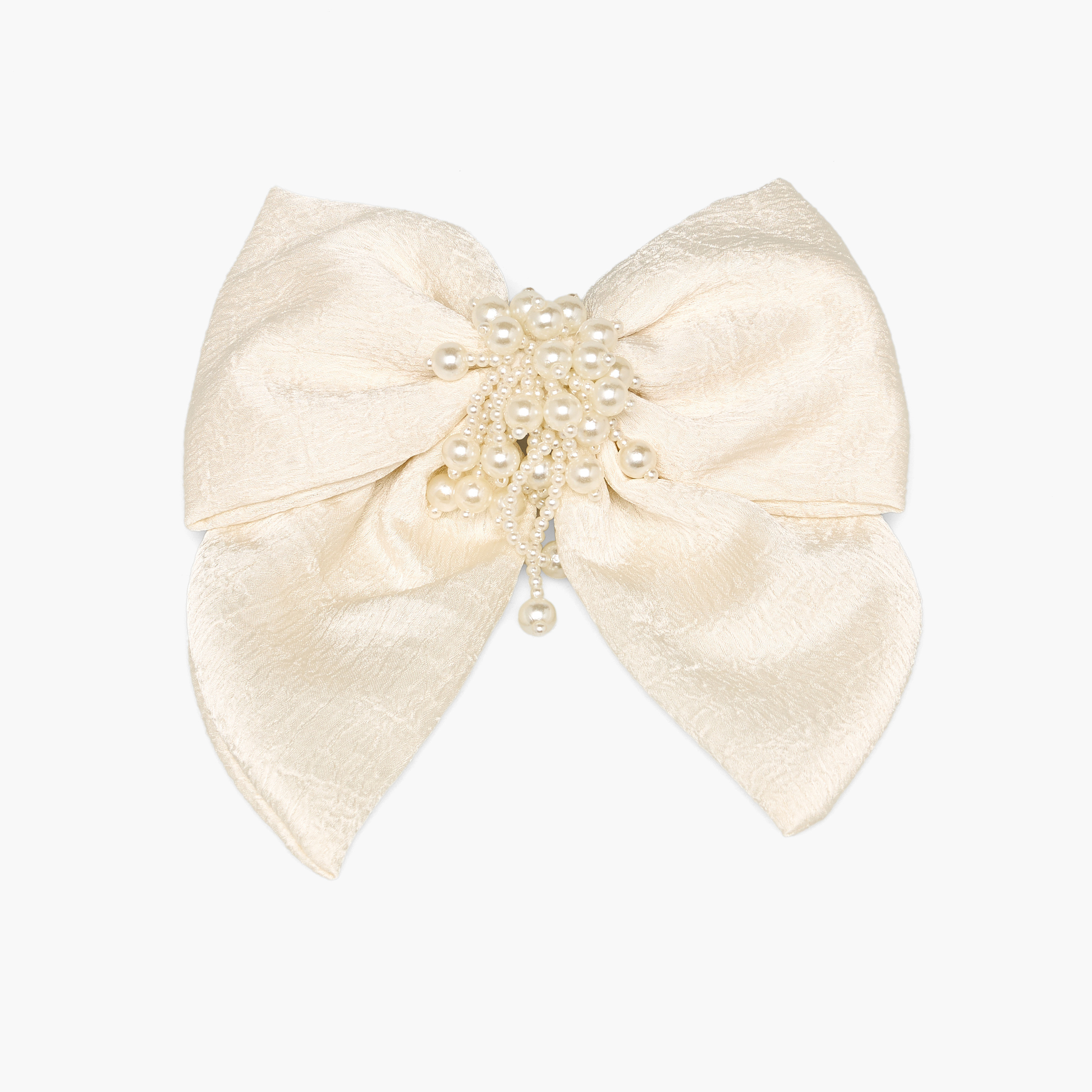 مشبك شعر مزين بتصميم فيونكة-women-hairaccessories-clips-image-1