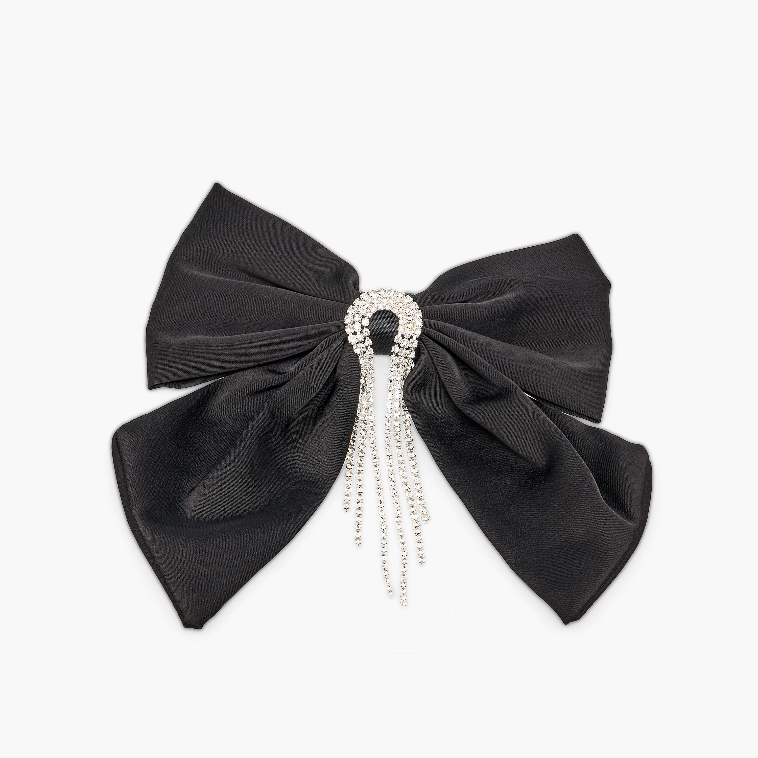 مشبك شعر فيونكة بتزيينات حجر-women-hairaccessories-clips-image-1