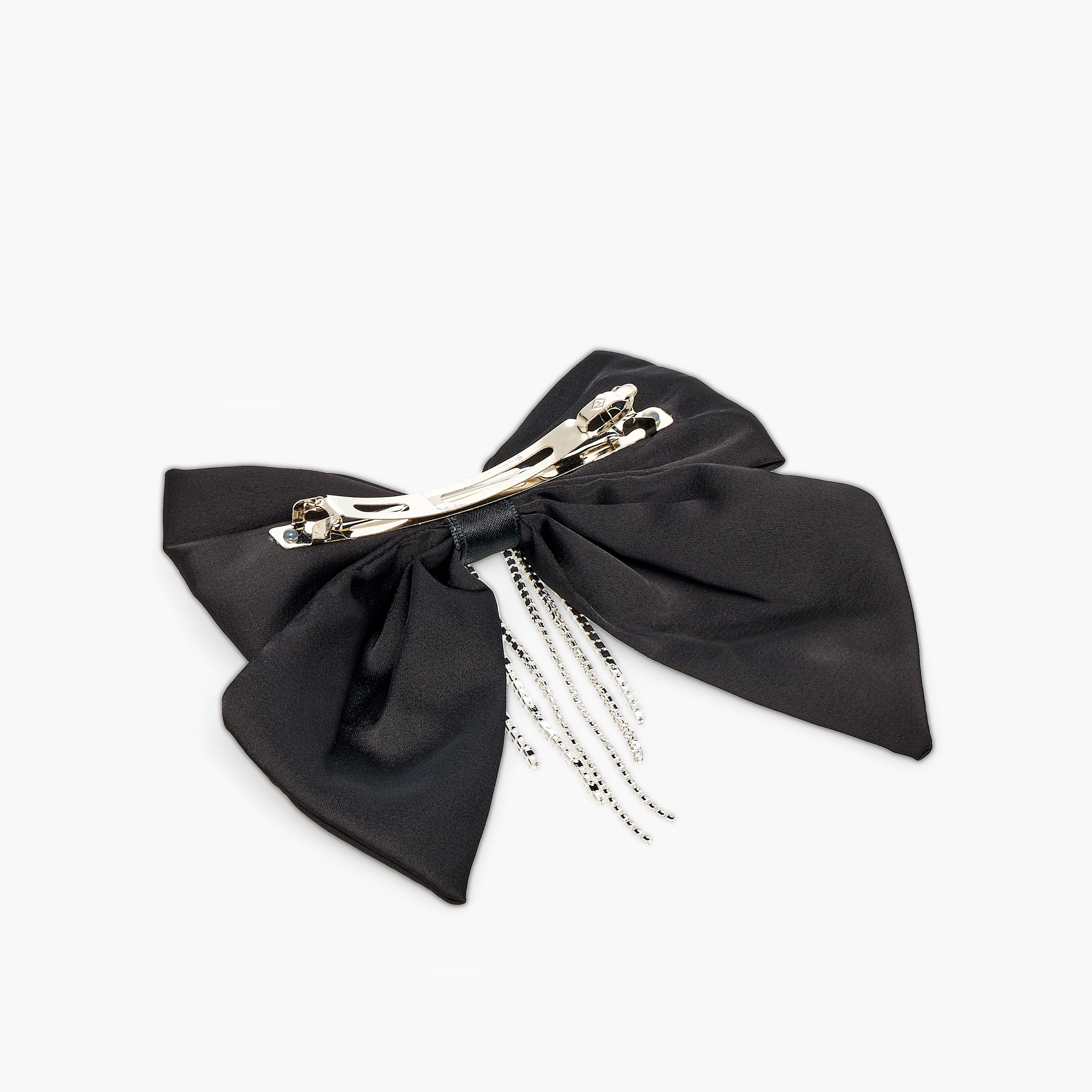 مشبك شعر فيونكة بتزيينات حجر-women-hairaccessories-clips-image-2