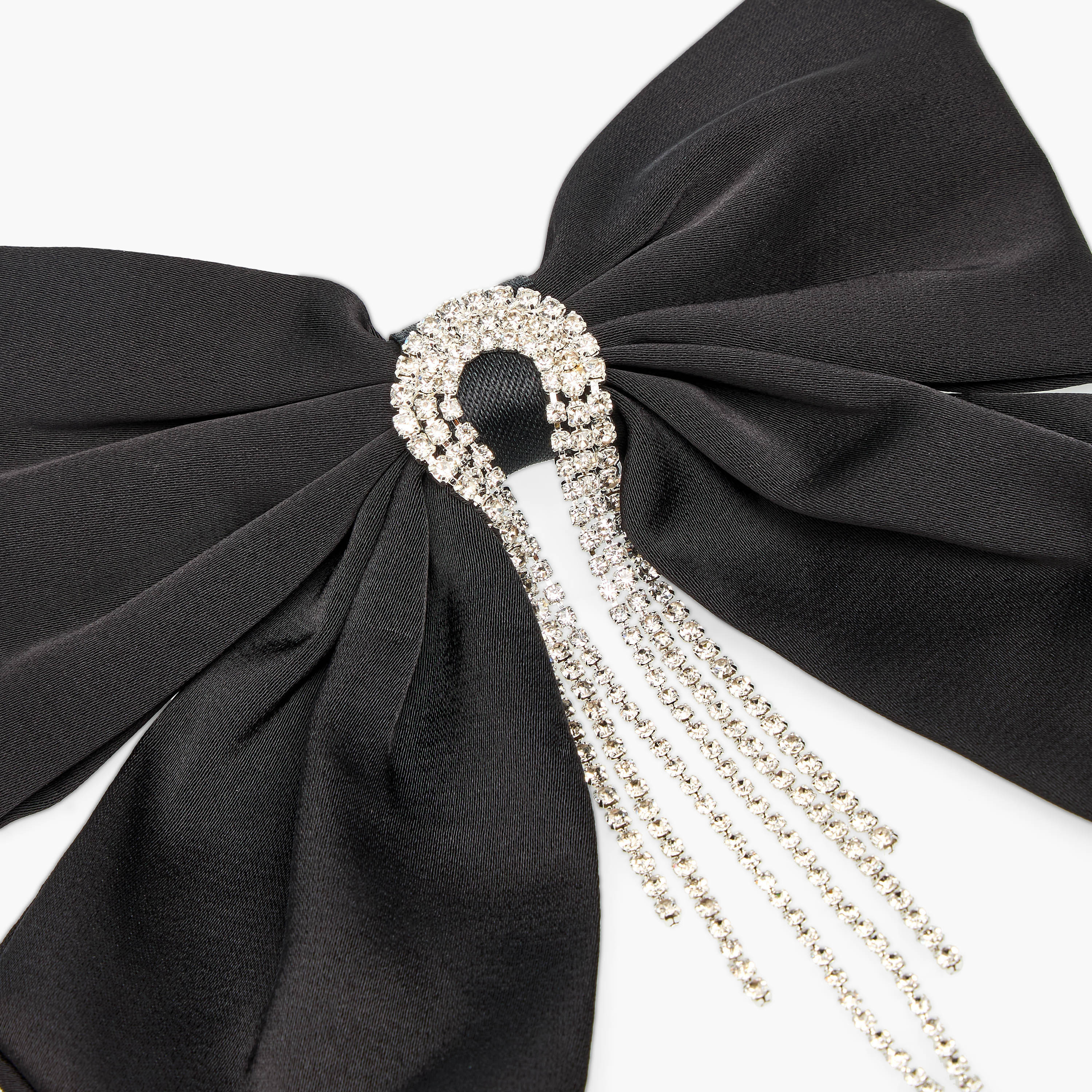 مشبك شعر فيونكة بتزيينات حجر-women-hairaccessories-clips-image-3
