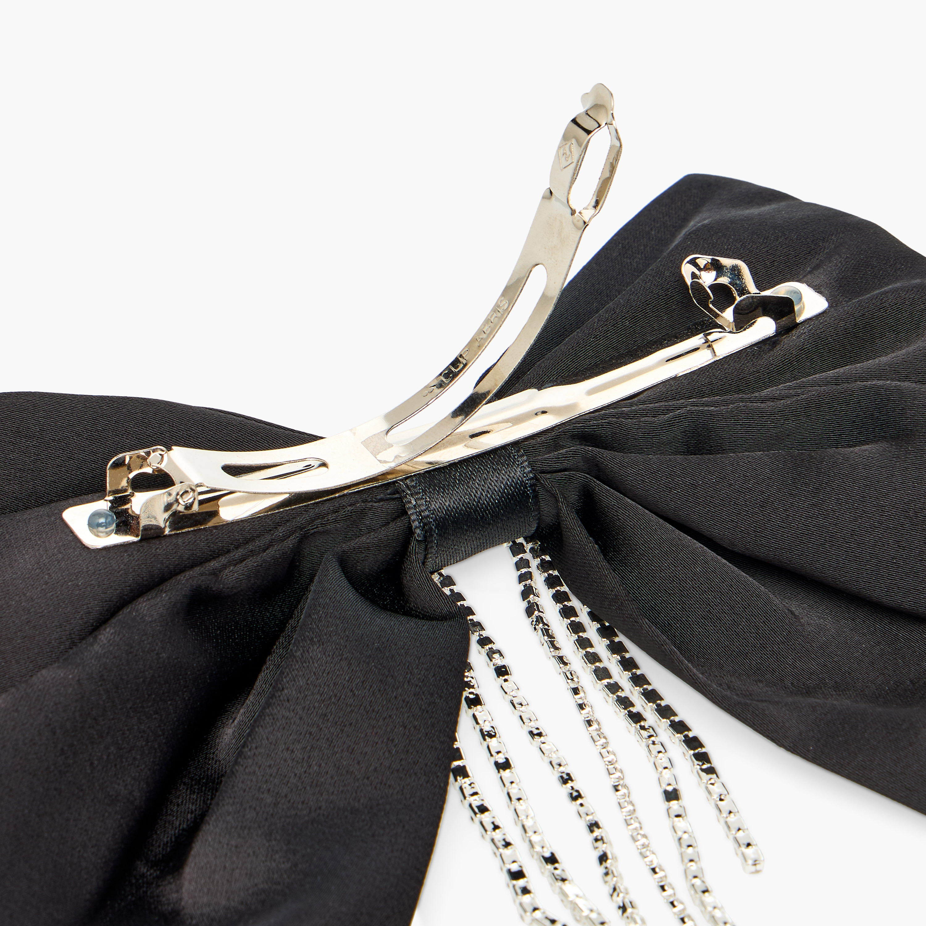 مشبك شعر فيونكة بتزيينات حجر-women-hairaccessories-clips-image-4