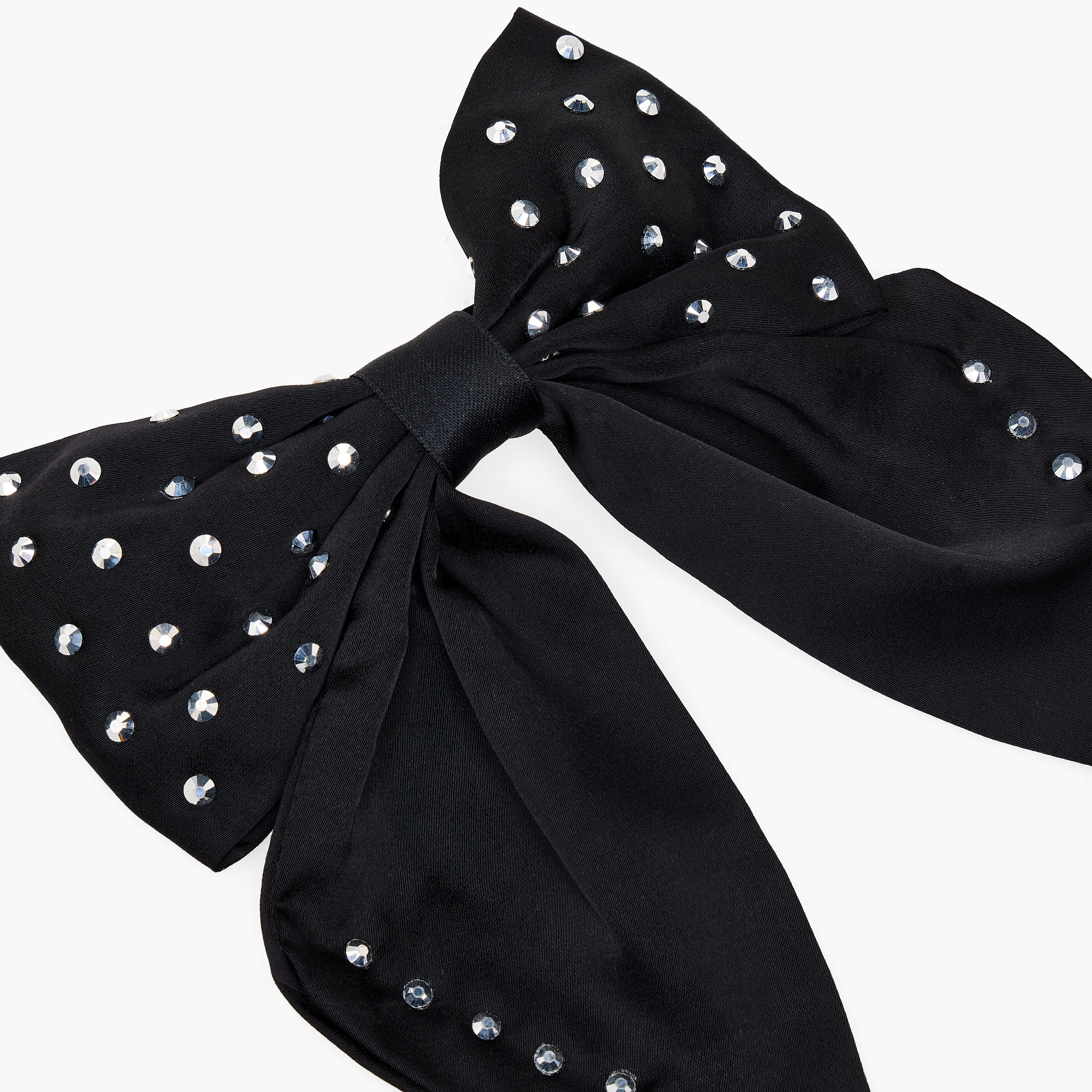 Embellished Bow Hair Clip-women-hairaccessories-clips-image-3
