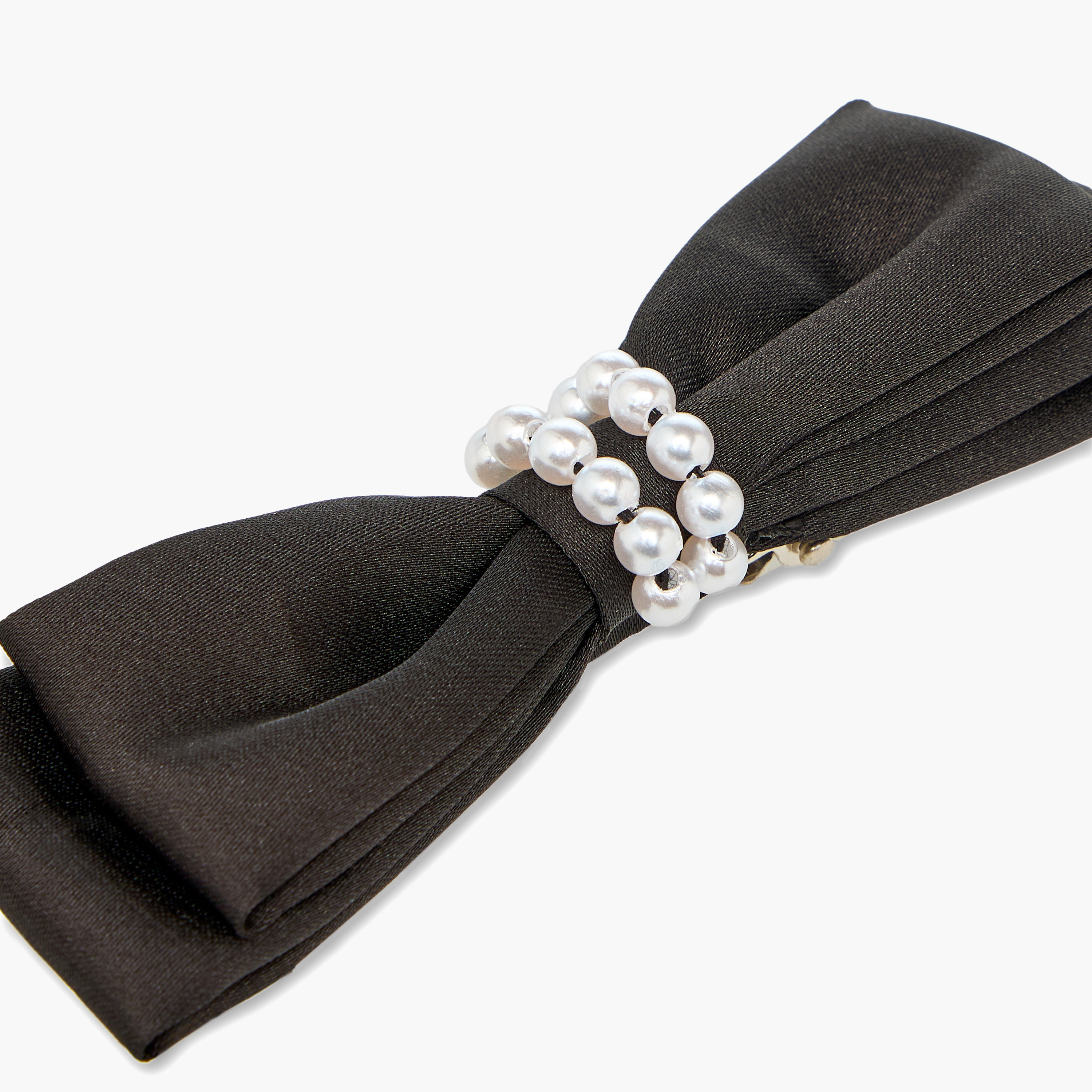 مشابك شعر بتزيينات فيونكة - طقم من قطعتين-women-hairaccessories-clips-image-4