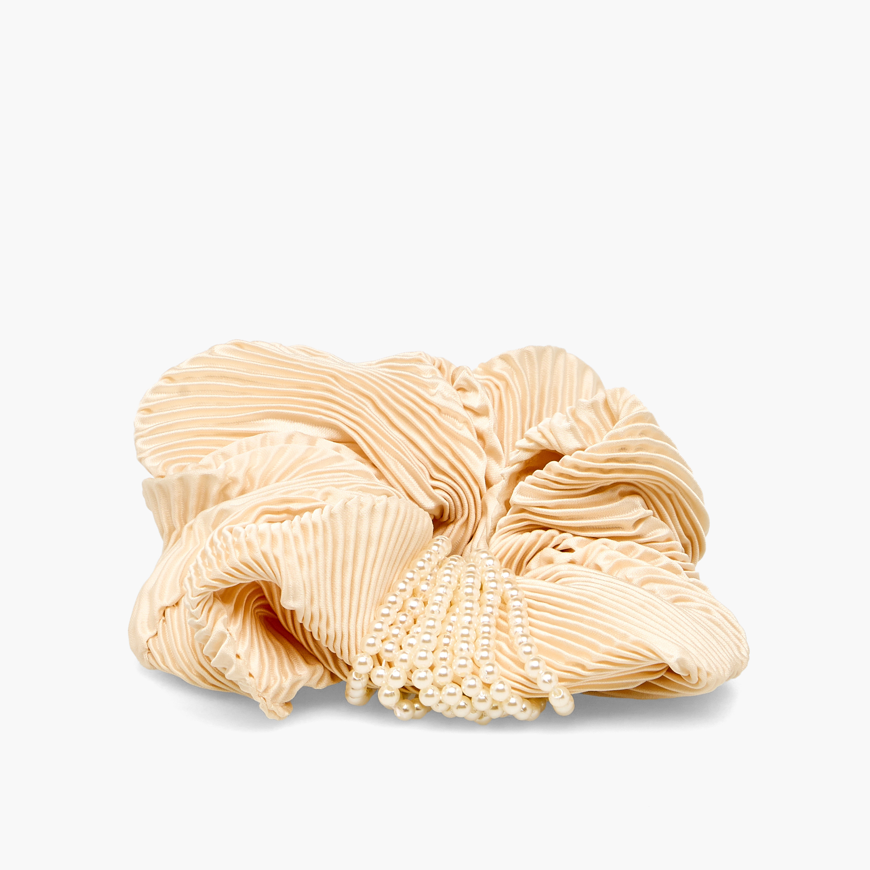 Pearl Embellished Hair Scrunchie-women-hairaccessories-scrunchies-image-1