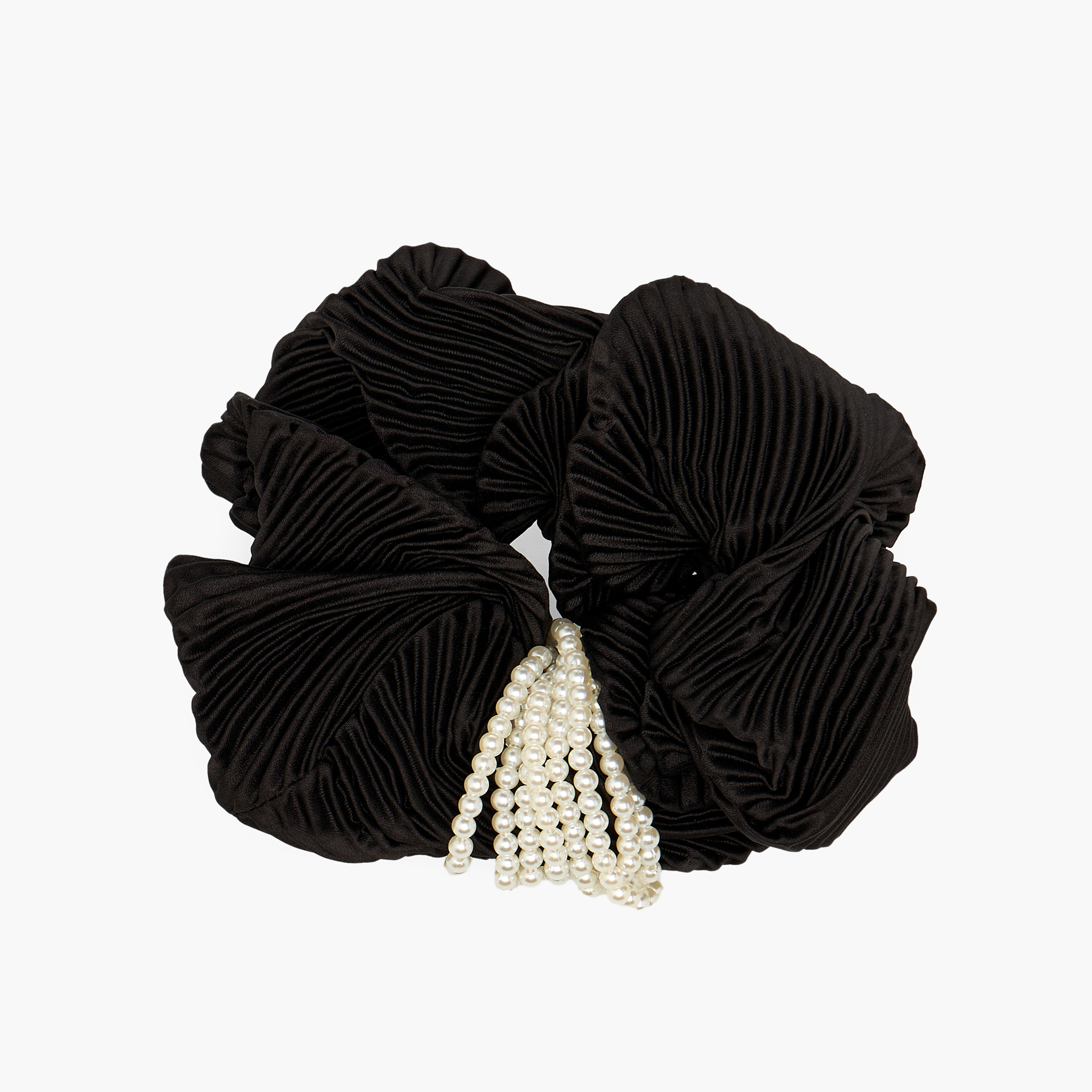 Pearl Embellished Hair Scrunchie-women-hairaccessories-scrunchies-image-2