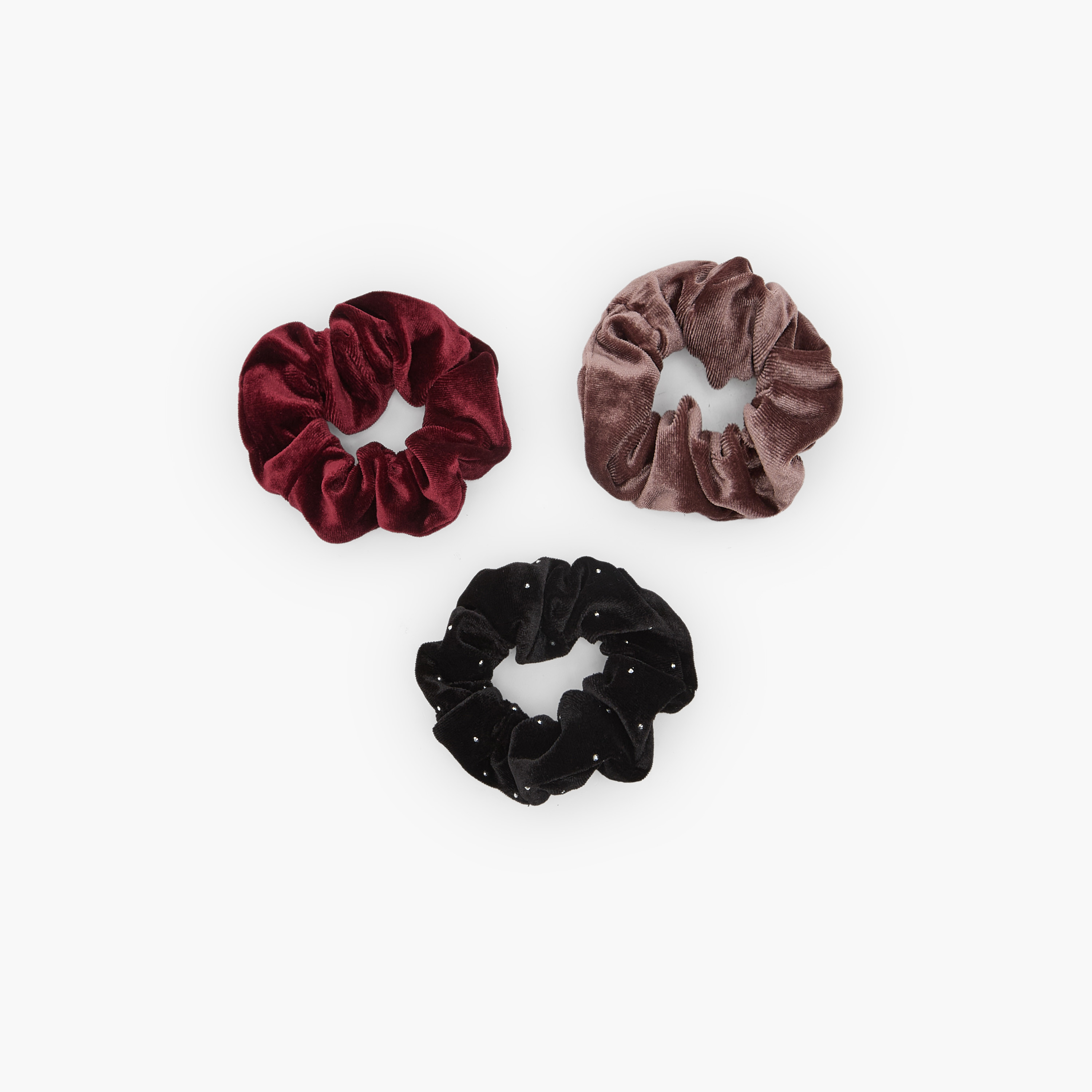 ربطات شعر سكرانشي - عبوة من 3 قطع-women-hairaccessories-scrunchies-image-3