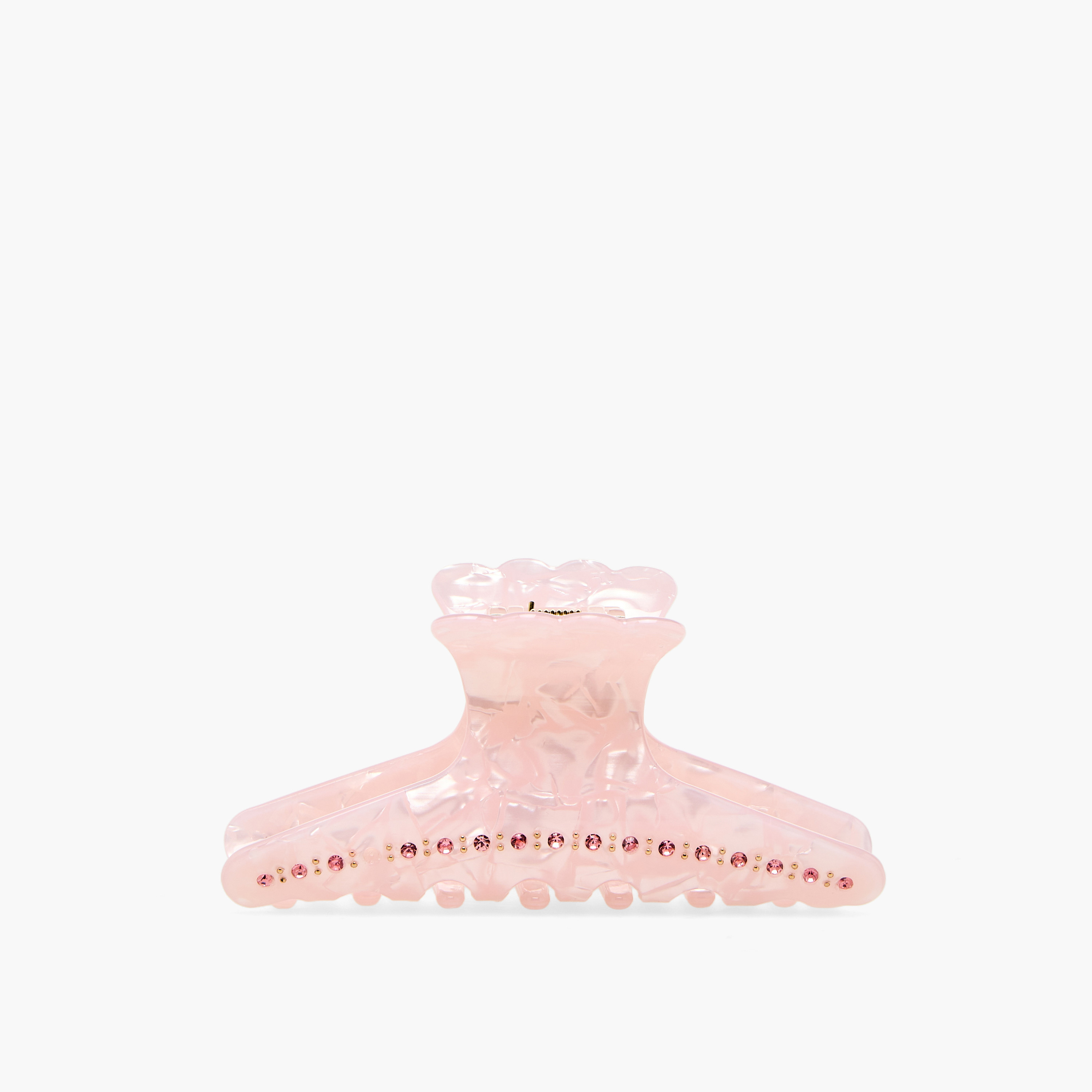 Stone Embellished Hair Clamp with Glossy Finish-women-hairaccessories-clamps-image-1