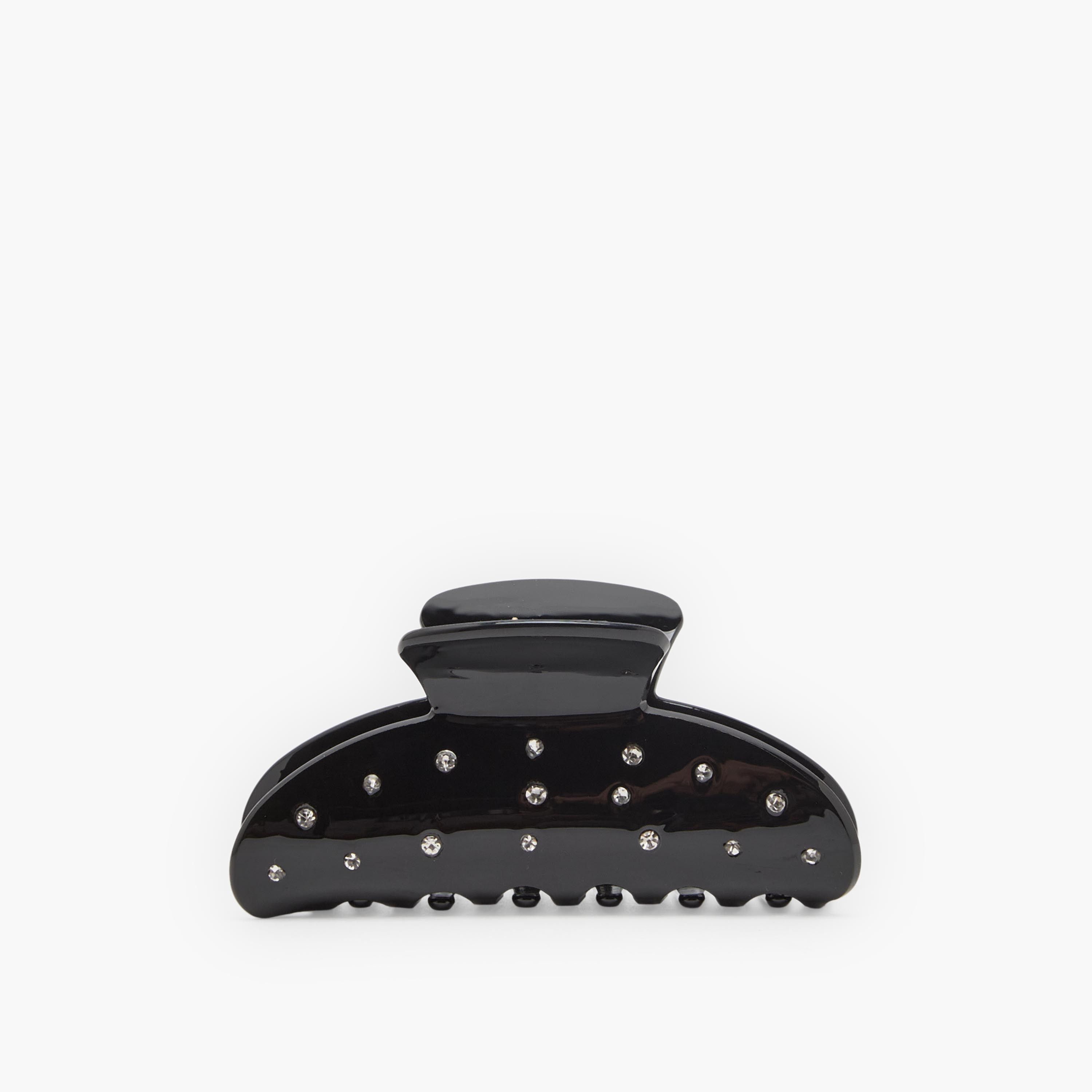 Stone Embellished Hair Clamp with Glossy Finish-women-hairaccessories-clamps-image-1