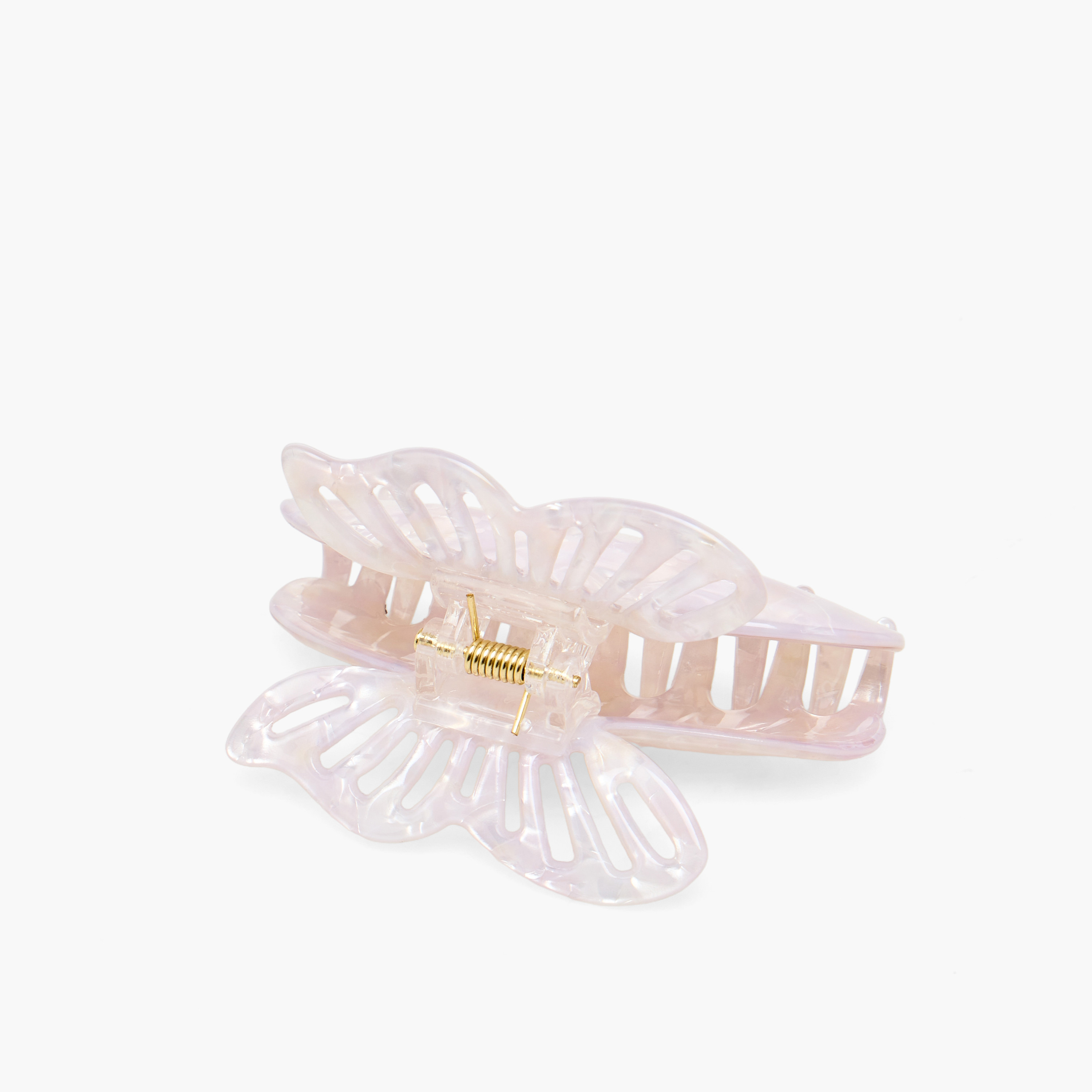 Pack of 6 Butterfly Hair Clamps with Glossy Finish-women-hairaccessories-clamps-image-2
