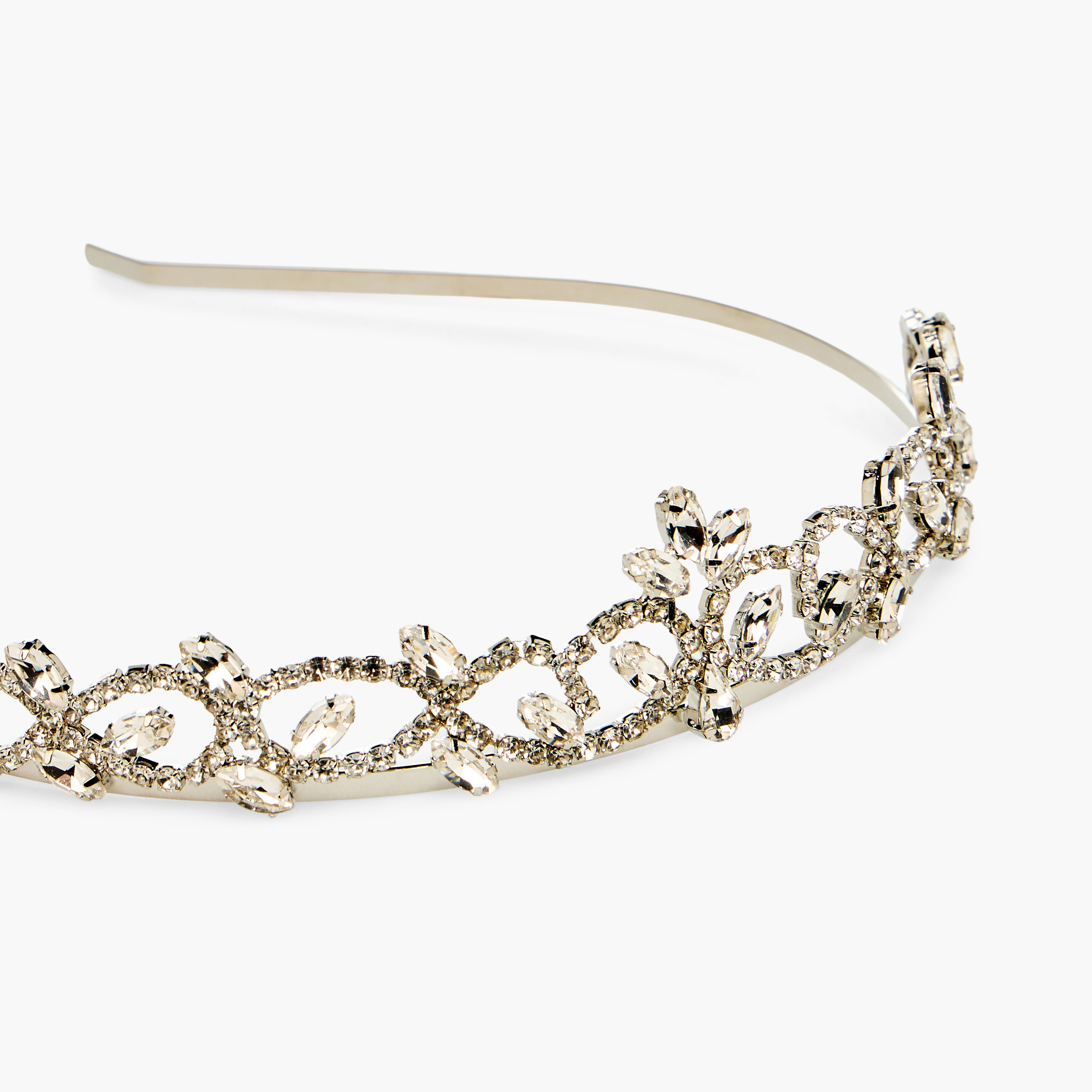 ربطة شعر بتصميم تاج مزينة-women-hairaccessories-bands-image-3
