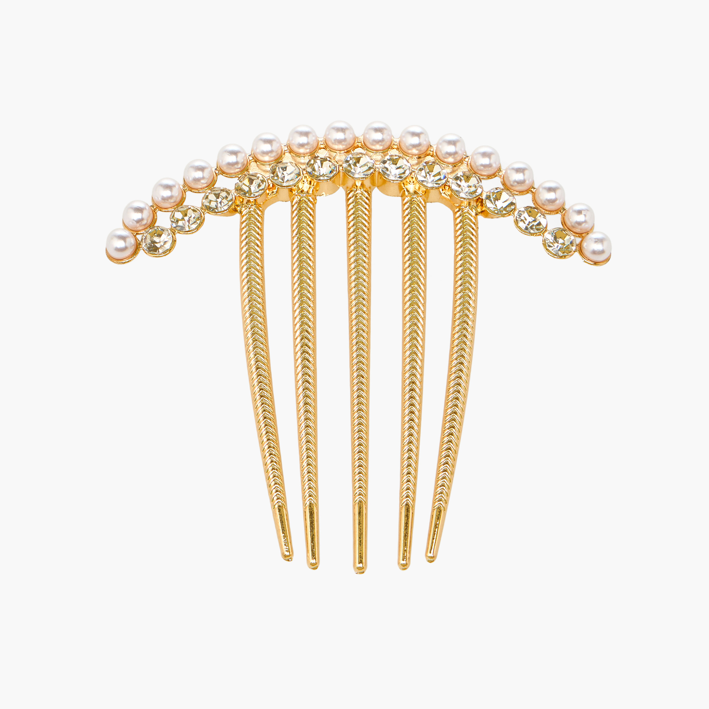 Comb Hair Clip with Embellishment-women-hairaccessories-clips-image-1