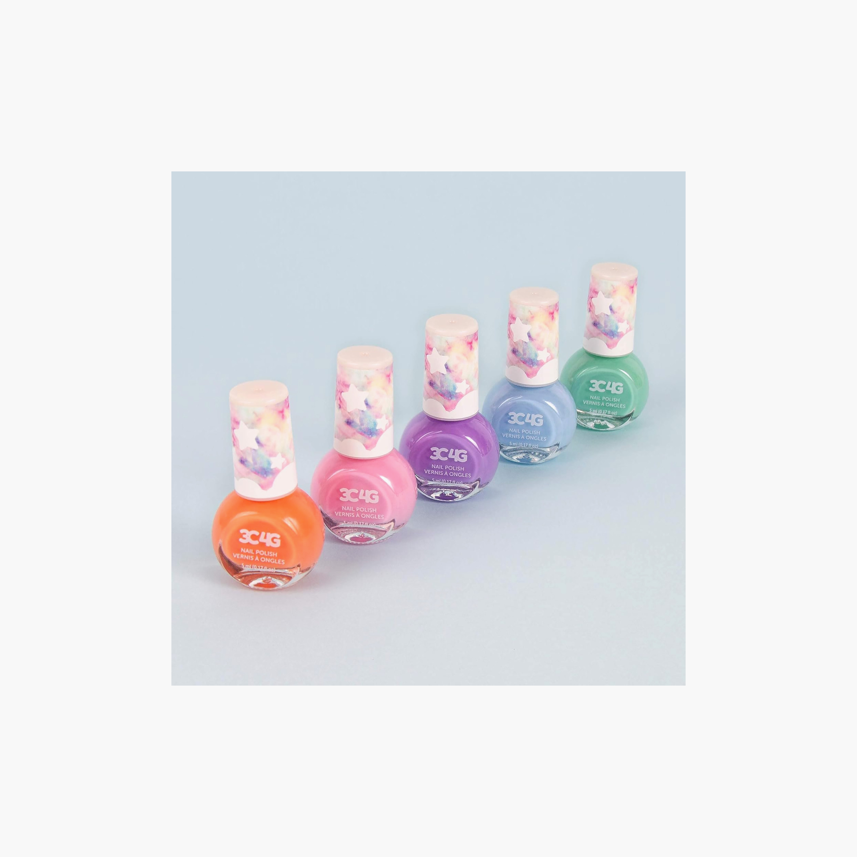 طقم طلاء أظافر باستيل دريمز من ميك إت ريل - 5 قطع-toys-roleplay-makeupandcosmeticsets-image-5