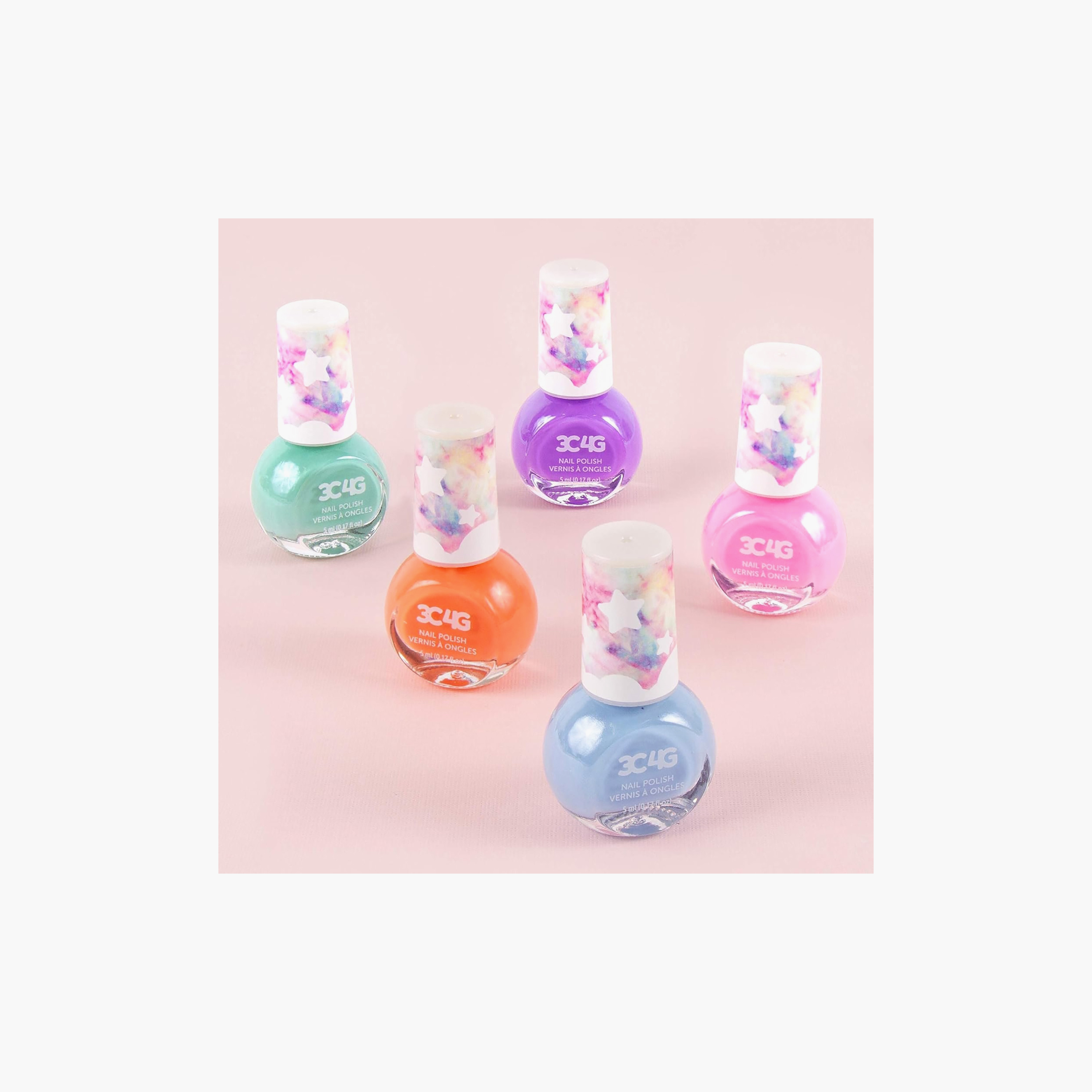 طقم طلاء أظافر باستيل دريمز من ميك إت ريل - 5 قطع-toys-roleplay-makeupandcosmeticsets-image-7