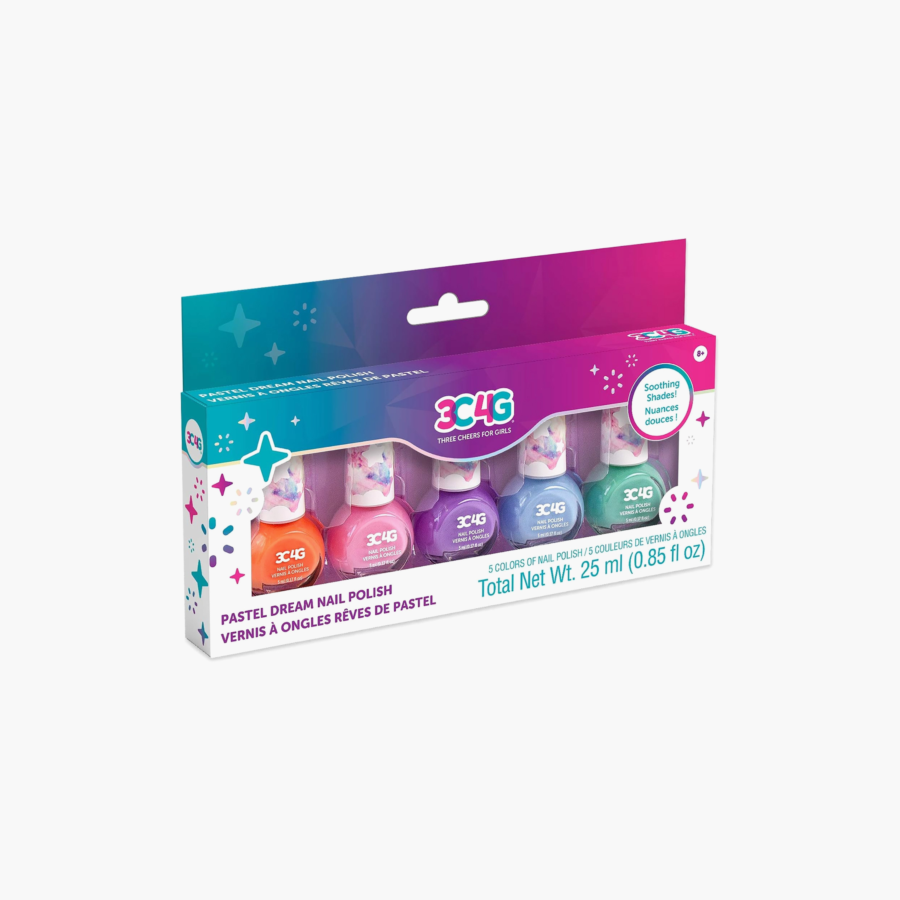 طقم طلاء أظافر باستيل دريمز من ميك إت ريل - 5 قطع-toys-roleplay-makeupandcosmeticsets-image-8