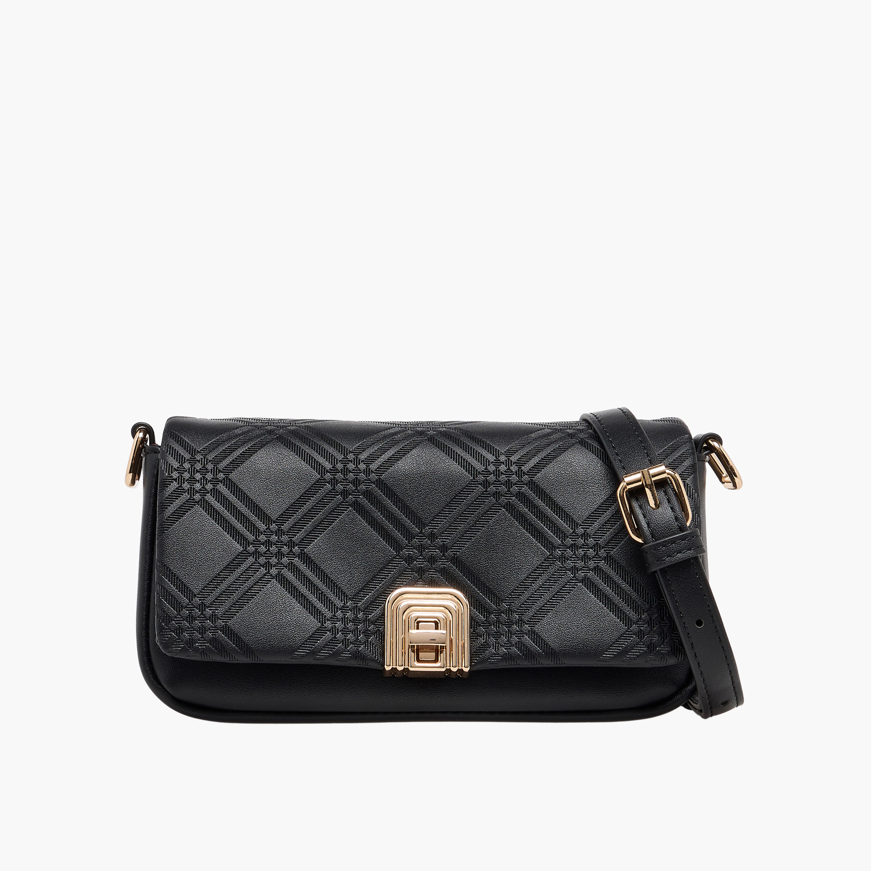 شنطة كروس بودي بارزة الملمس بحزام قابل للفصل من ساشا-women-bagsandwallets-handbags-image-1